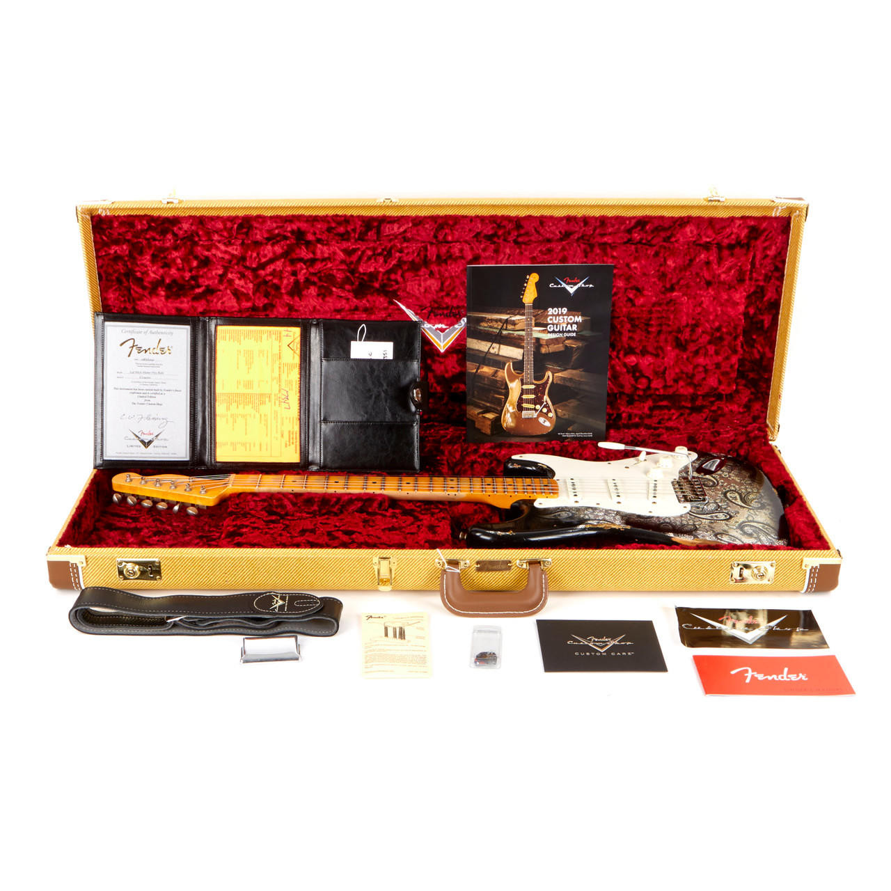Fender Custom Shop Mischief Maker Stratocaster Heavy Relic - Black