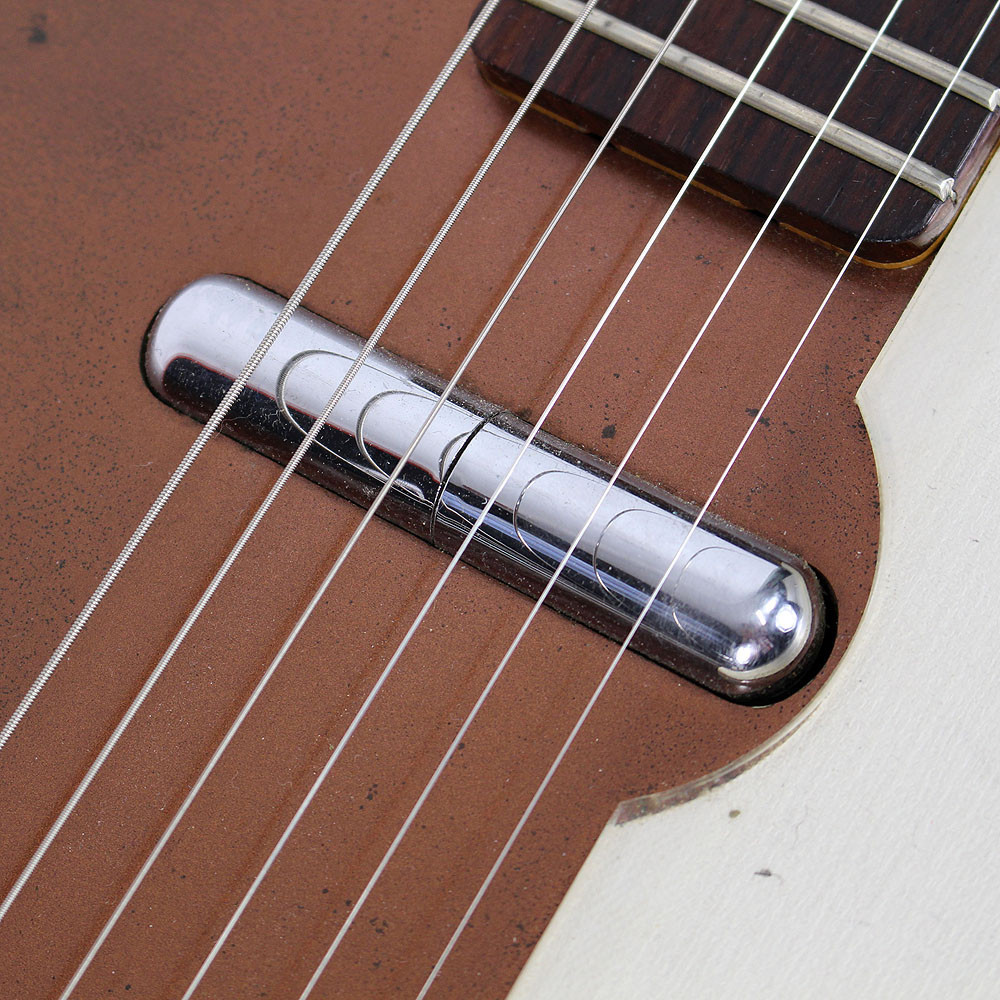 Vintage 1961 Silvertone U-1 Copper Finish | Cream City Music