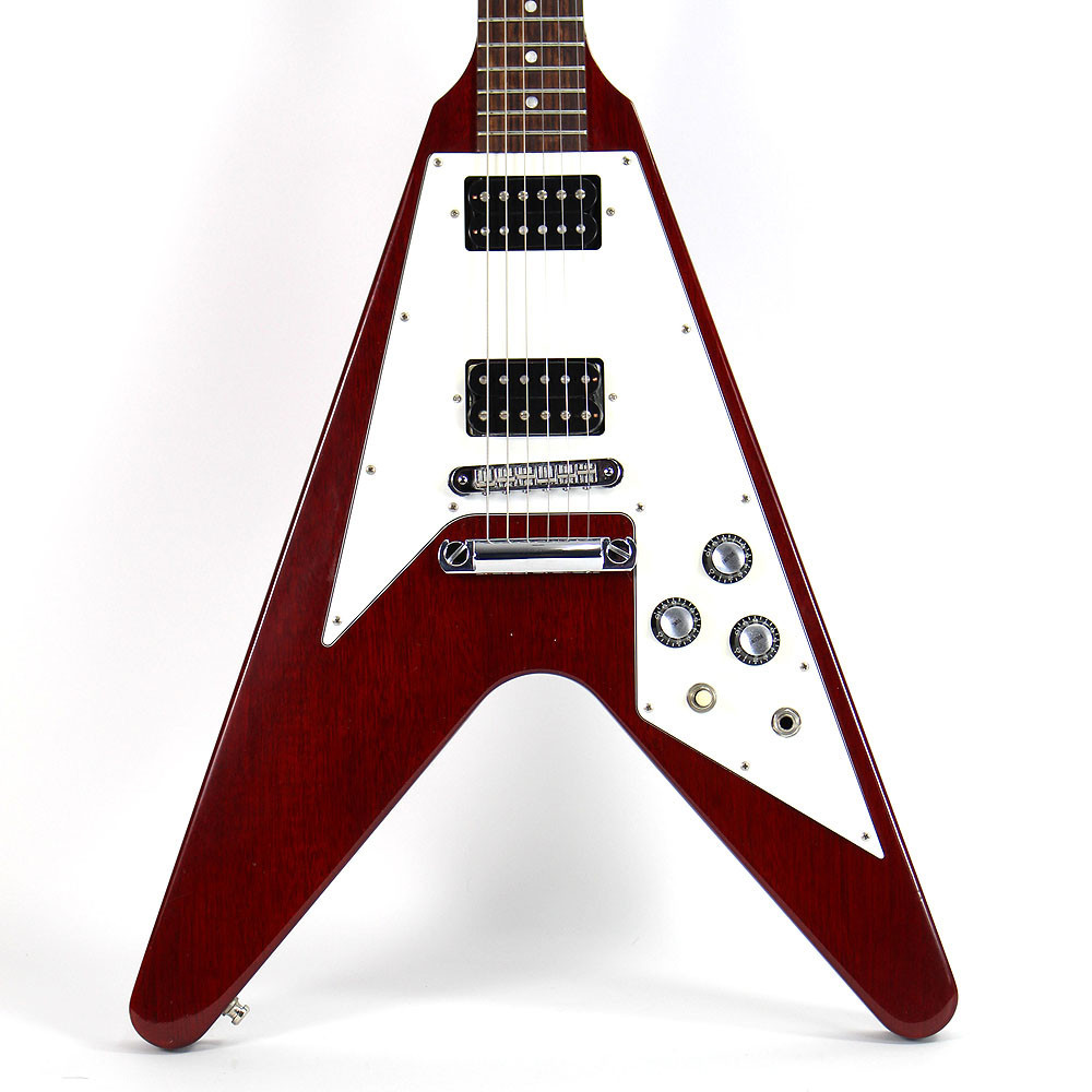 完全ジャンク Gibson Flying V H/C附属 2001 Gibson Flying V Cherry Finish | Cream City Music