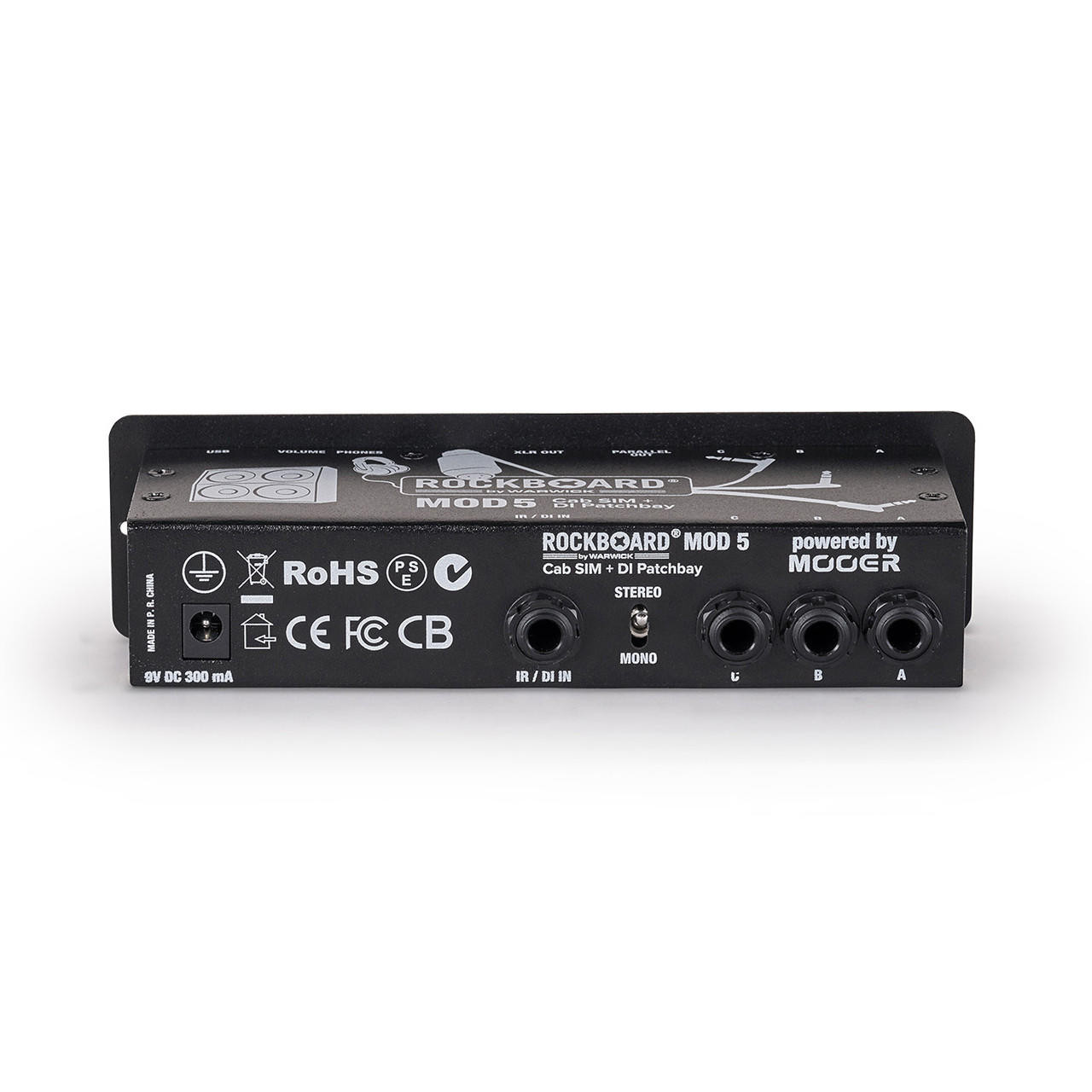 RockBoard MOD 5 - Cab SIM & DI Patchbay | Cream City Music
