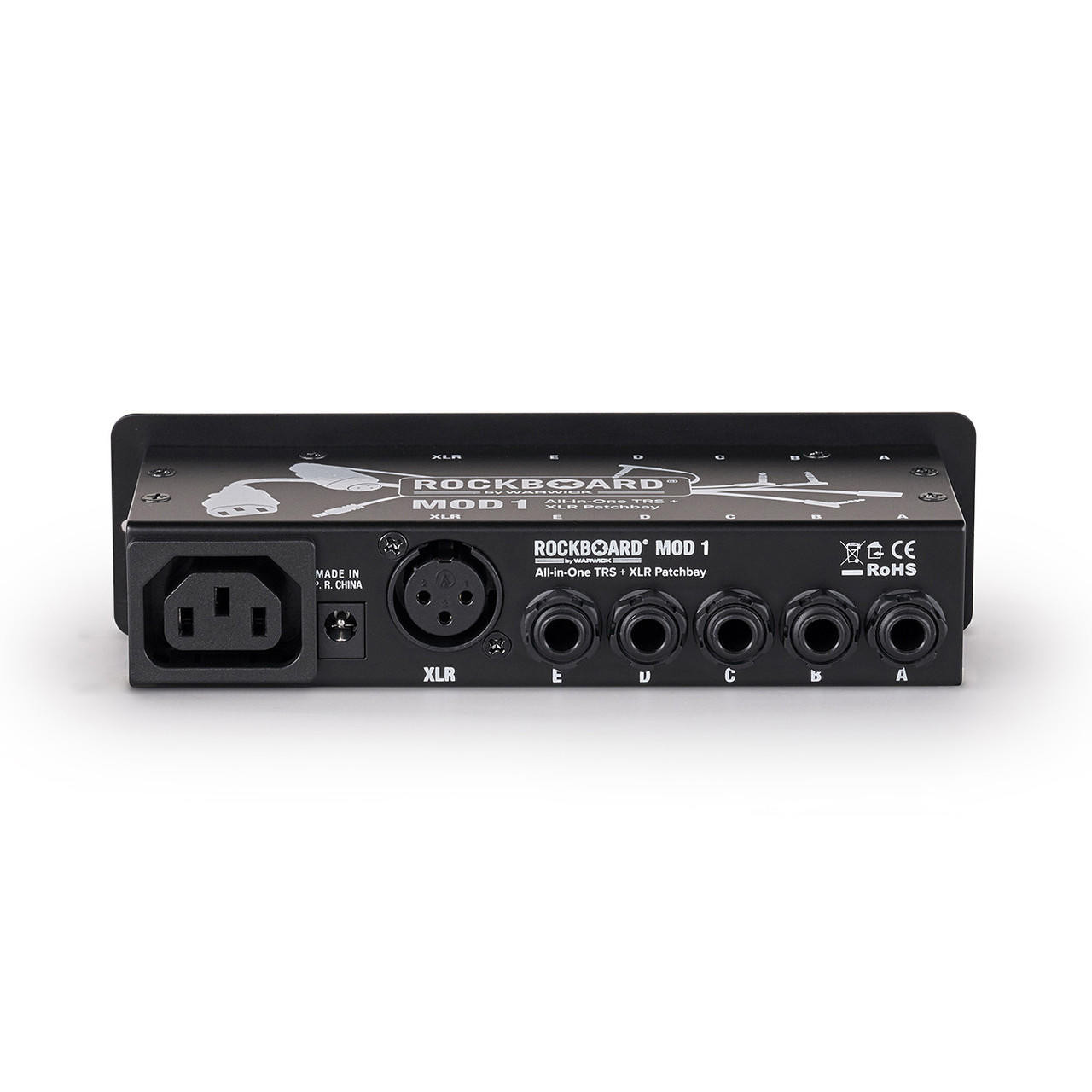 RockBoard MOD 1 V2 - TRS & XLR, IEC & Barrel Patchbay | Cream City