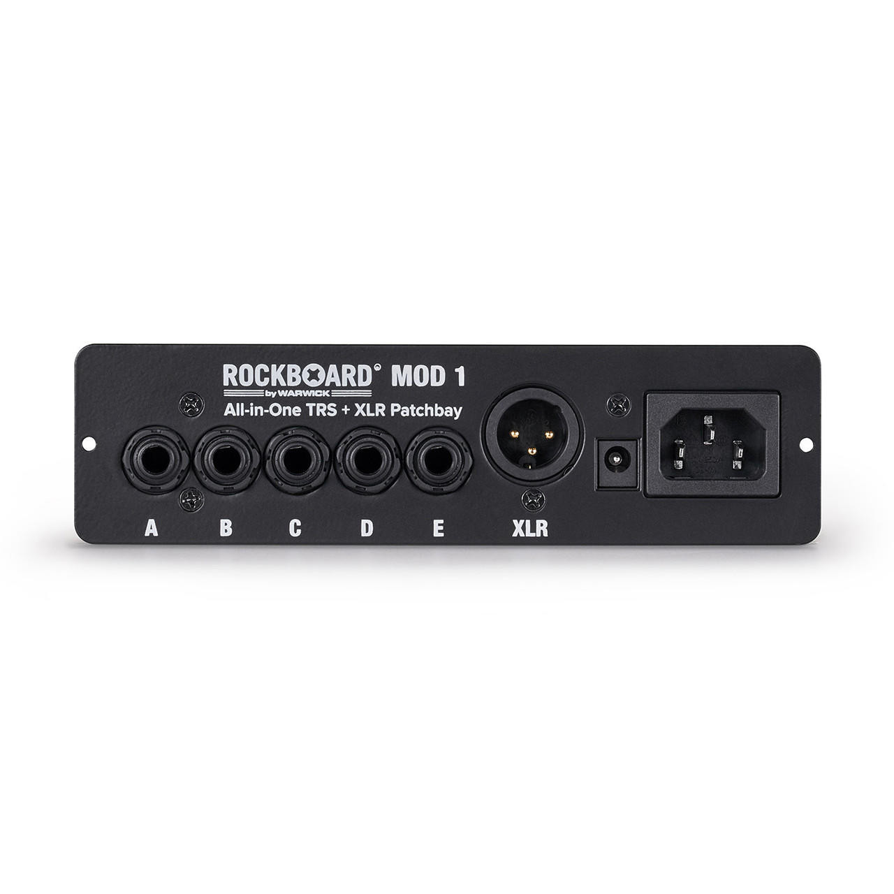 RockBoard MOD 1 V2 - TRS & XLR, IEC & Barrel Patchbay | Cream City