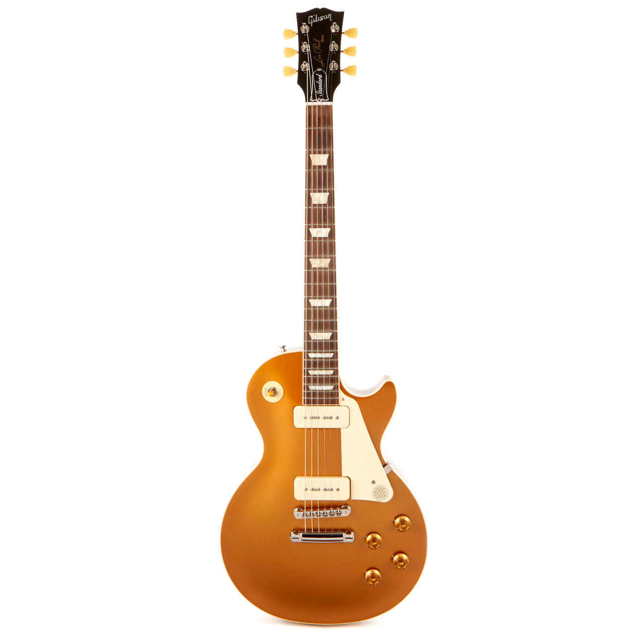 ギター Les Paul Standard '50s (Gold Top) Gibson Les Paul Standard '50s - gold top Single cut electric guitar