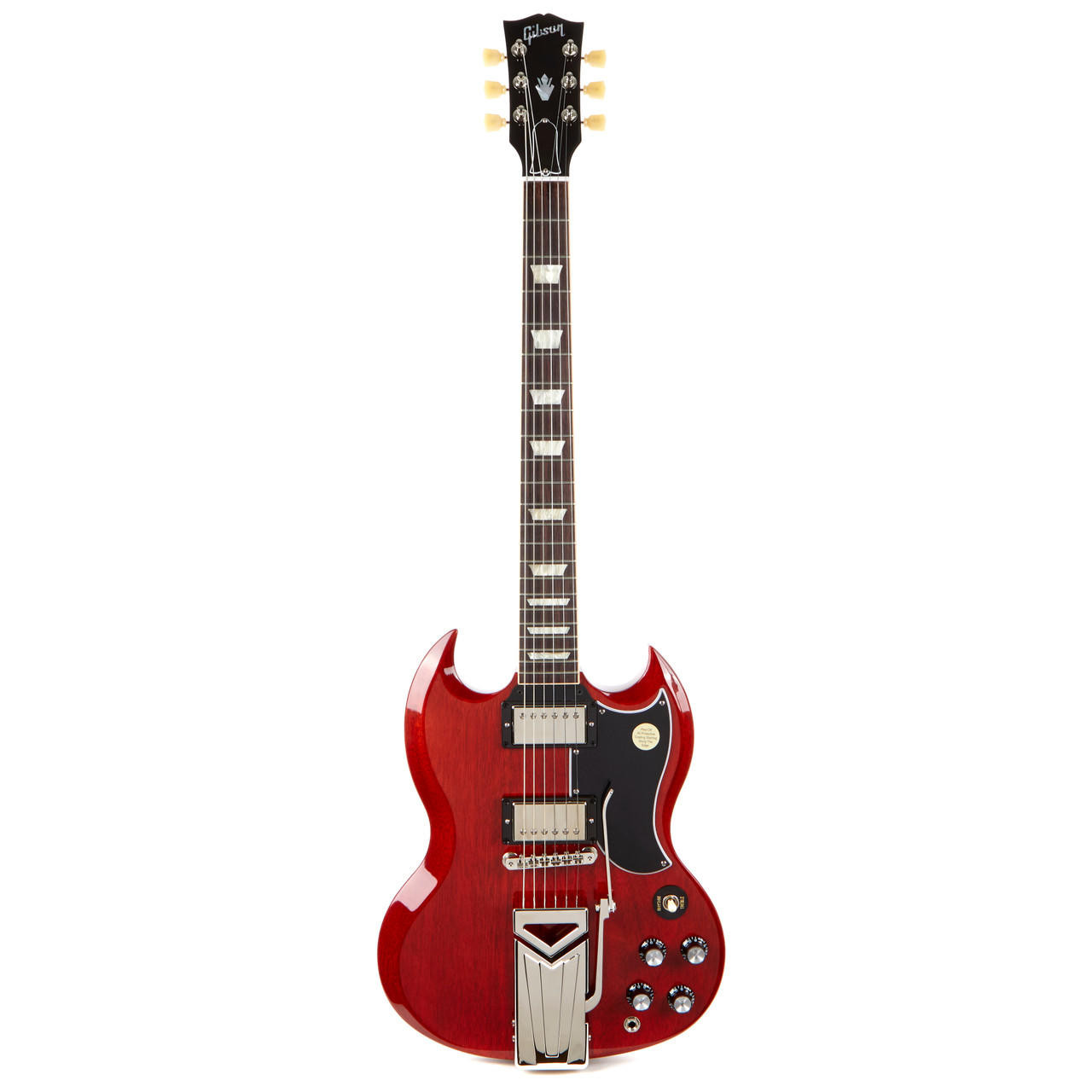 【未使用に近い】Gibson SG Std '61 Sideways Vibro Gibson SG Standard '61 with Sideways Vibrola - Cherry | Cream City