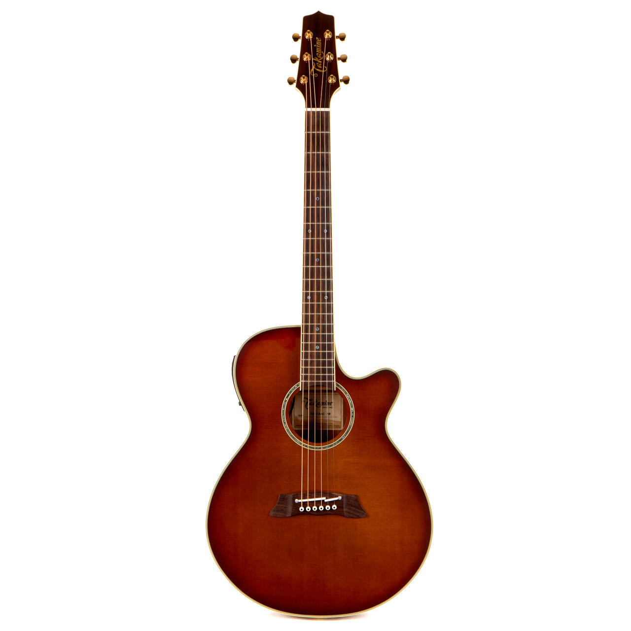 Takamine TSP138CTB Thinline Acoustic Electric - Tea Burst | Cream