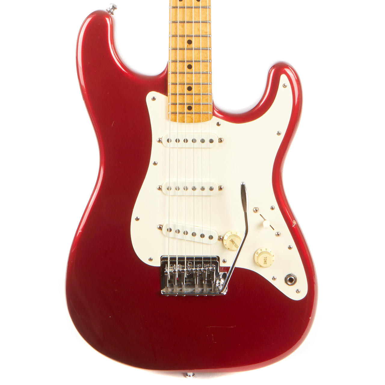 Vintage Fender Stratocaster Candy Apple Red 1984 | Cream City Music
