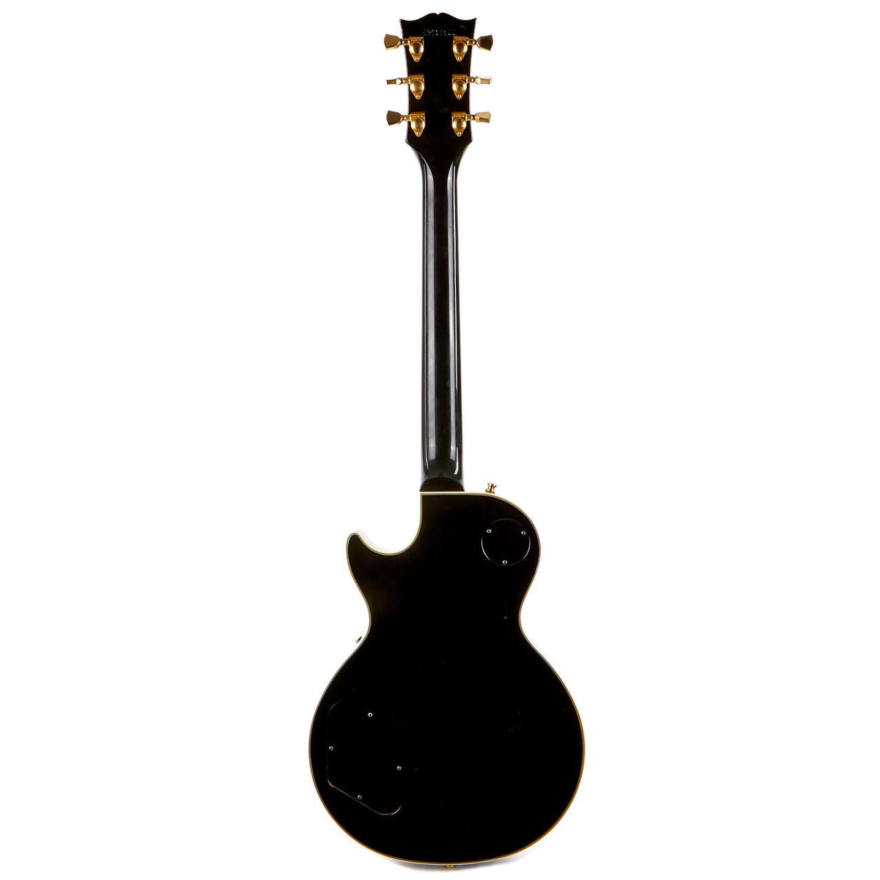 Vintage Gibson Les Paul Custom Ebony Factory Kahler 1986 | Cream