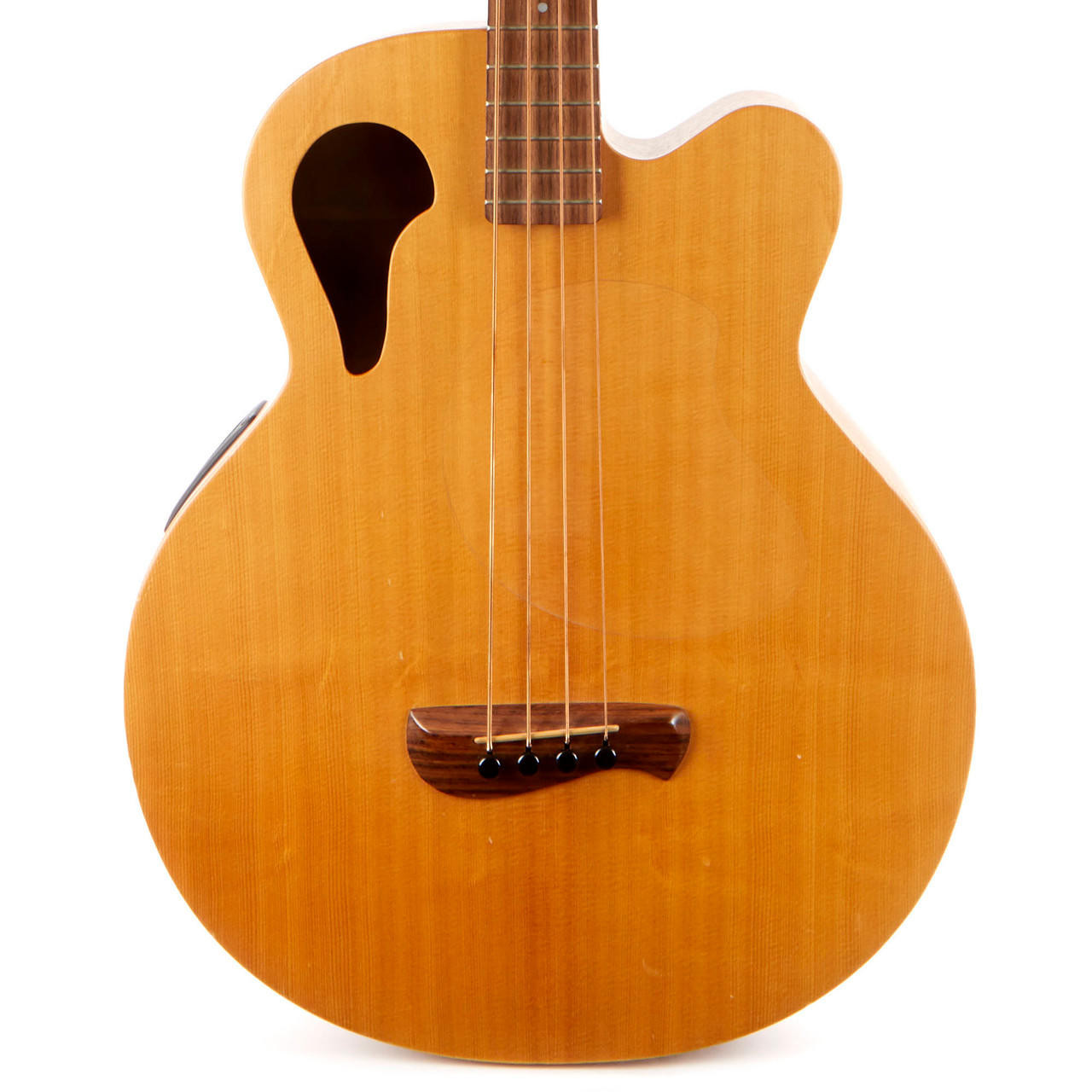 Used Tacoma CB10C Thunderchief Acoustic Bass Natural 2006 | Cream