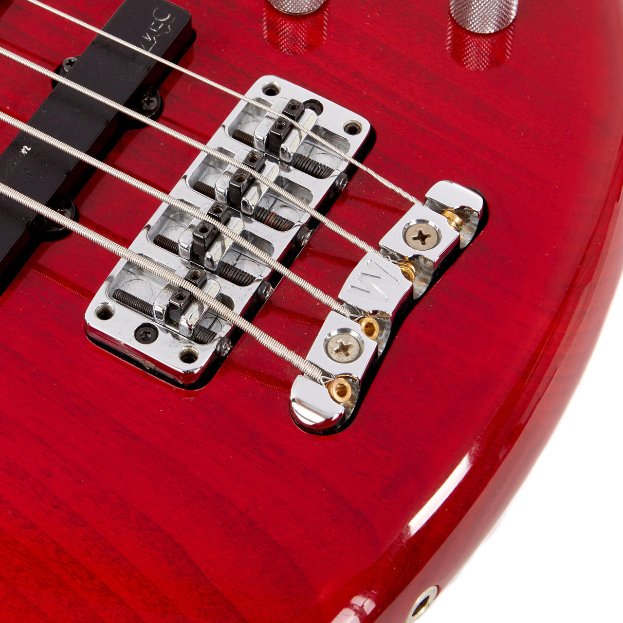 Used Warwick Fortress One Bass Trans Red 1993 | Cream City Music