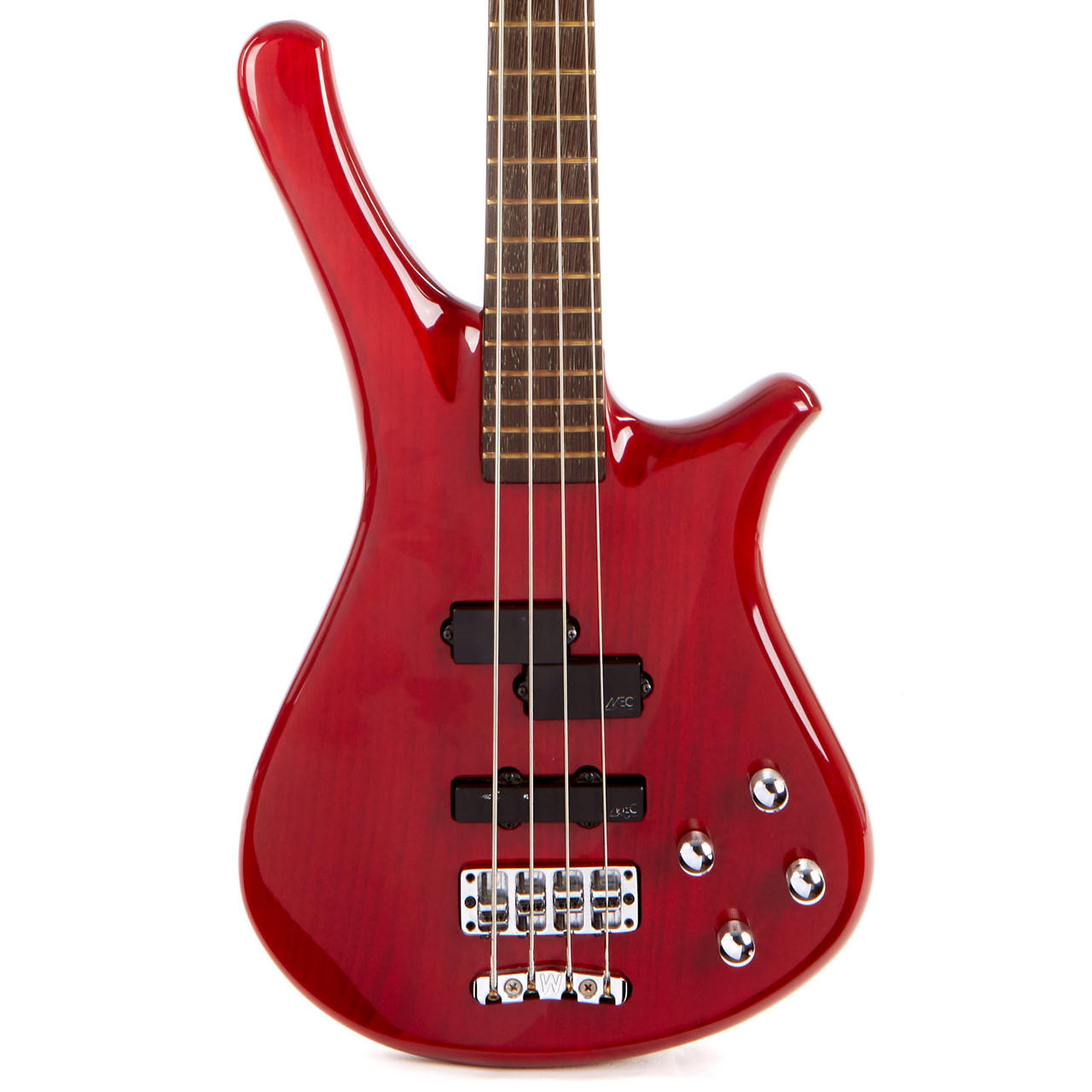 Used Warwick Fortress One Bass Trans Red 1993 | Cream City Music