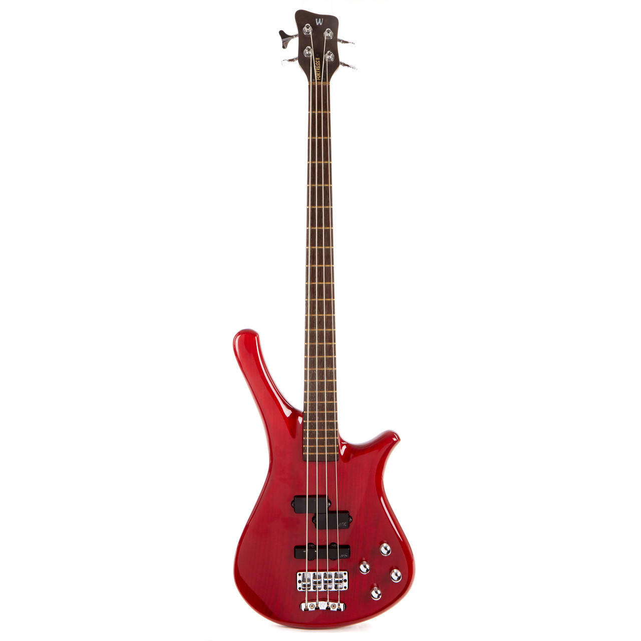 Used Warwick Fortress One Bass Trans Red 1993 | Cream City Music