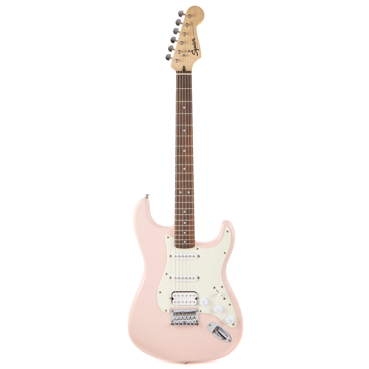 Squier Bullet Stratocaster Hard Tail HSS Laurel - Shell Pink