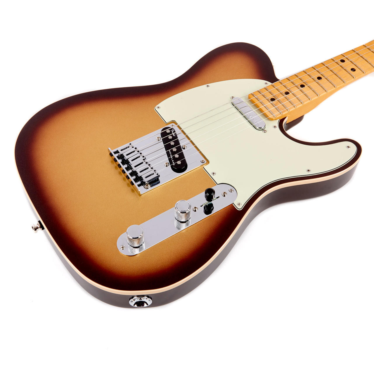 Fender American Ultra Telecaster Maple - Mocha Burst | Cream City