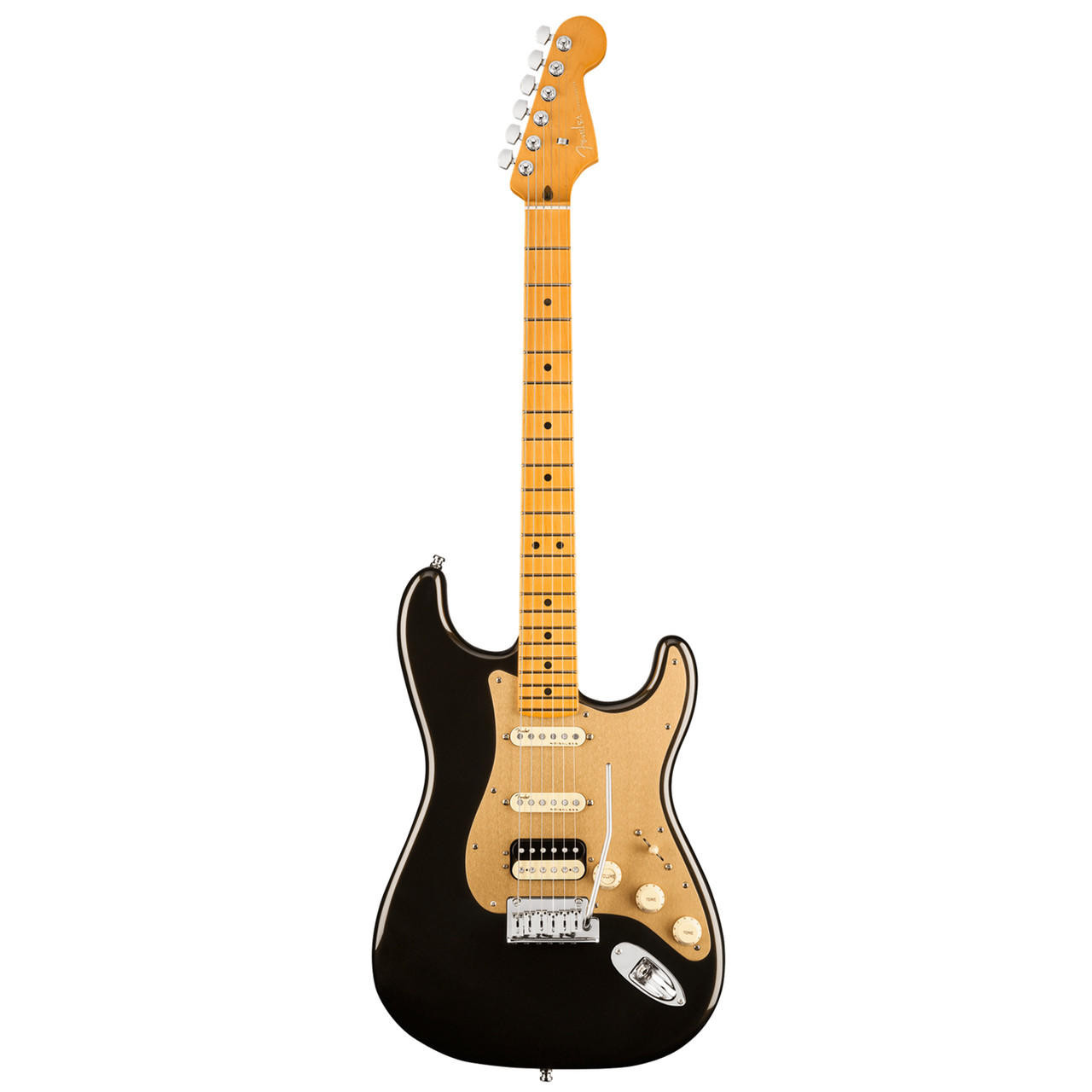 Fender American Ultra Stratocaster HSS Maple - Texas Tea | Cream