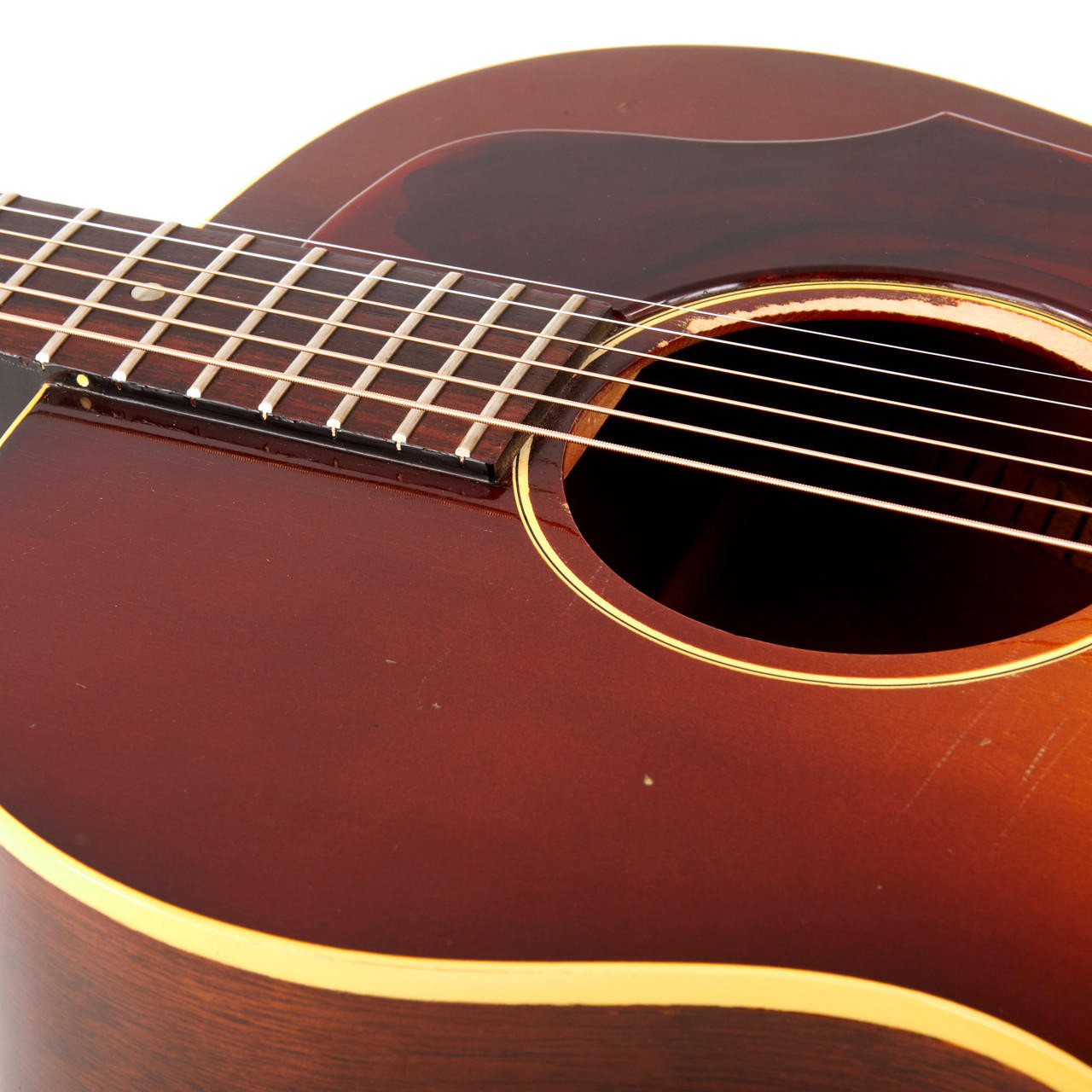Vintage Gibson LG-1 Sunburst 1965 (358822) | Cream City Music
