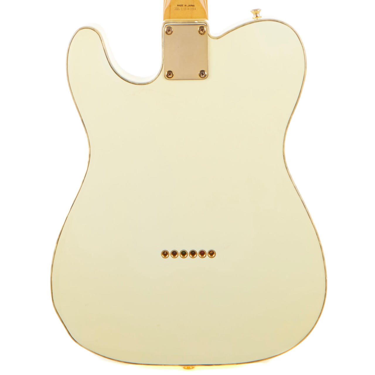 Used Fender Telecaster Custom MIJ Olympic White - 1996 | Cream