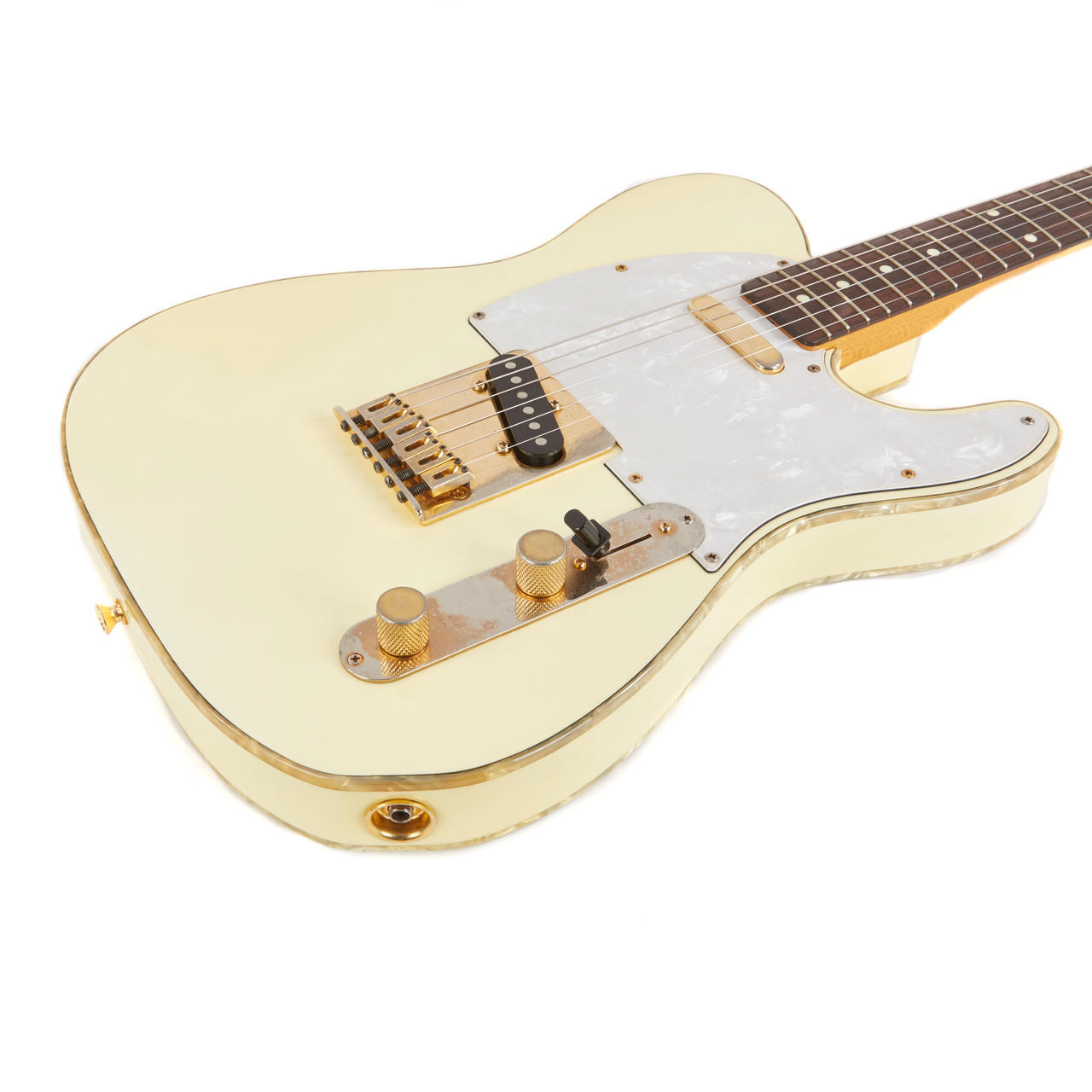 Used Fender Telecaster Custom MIJ Olympic White - 1996 | Cream