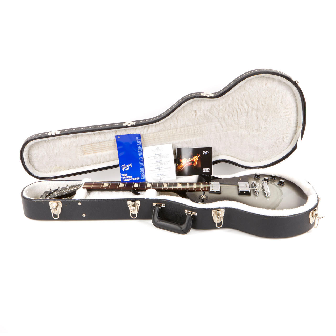 Used Gibson Les Paul Studio Deluxe II Silverburst 2013 | Cream