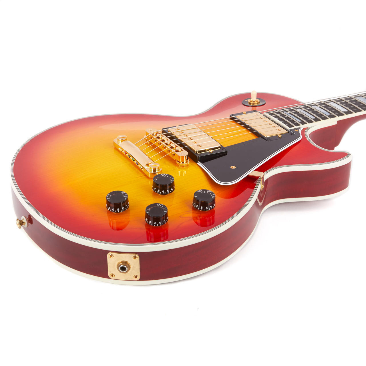 Gibson Custom Shop Les Paul Custom Cherry Sunburst 2008 | Cream