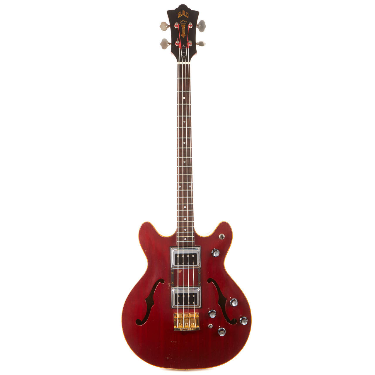 Vintage Guild Starfire II Bass Cherry 1970 | Cream City Music
