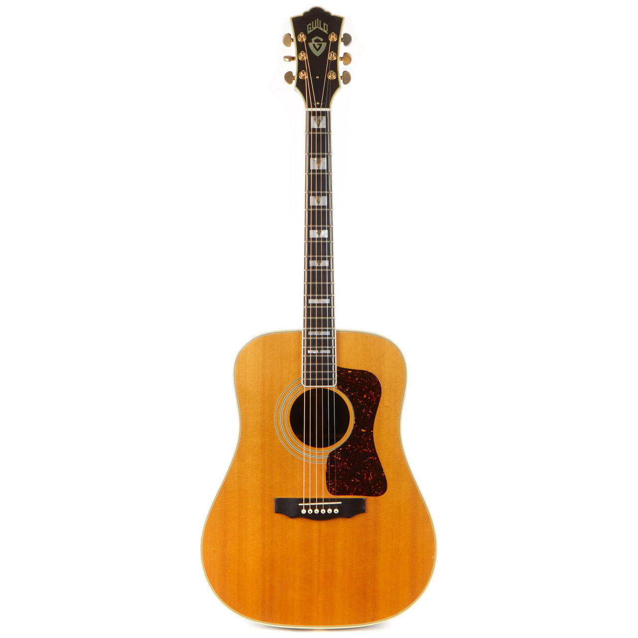 Vintage Guild D-55 TV Model Dreadnought Natural 1993 | Cream City