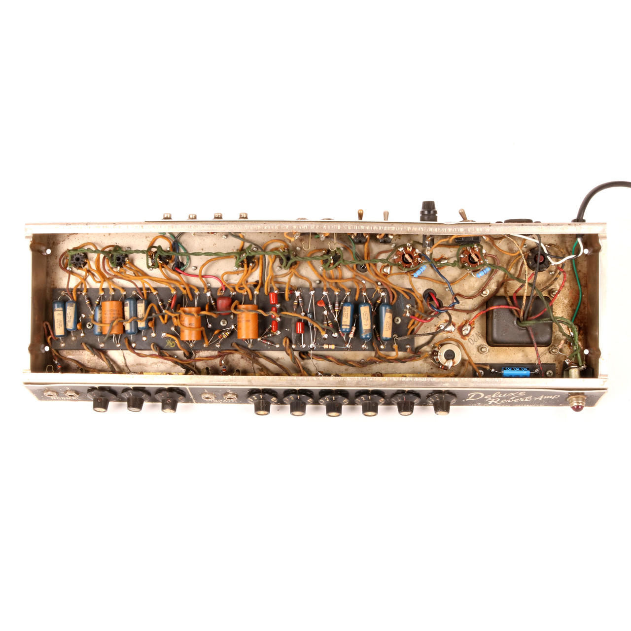 Vintage Fender Deluxe Reverb 20W 1x12 Tube Combo Amp - 1966 