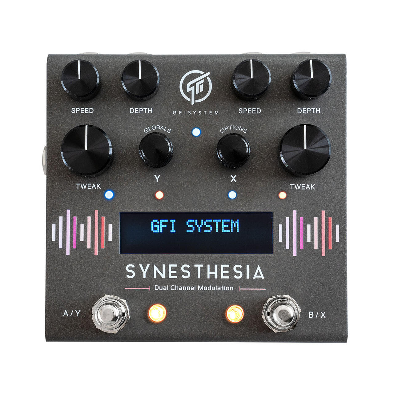 GFI System Synesthesia Dual Channel Modulation Pedal | Cream City