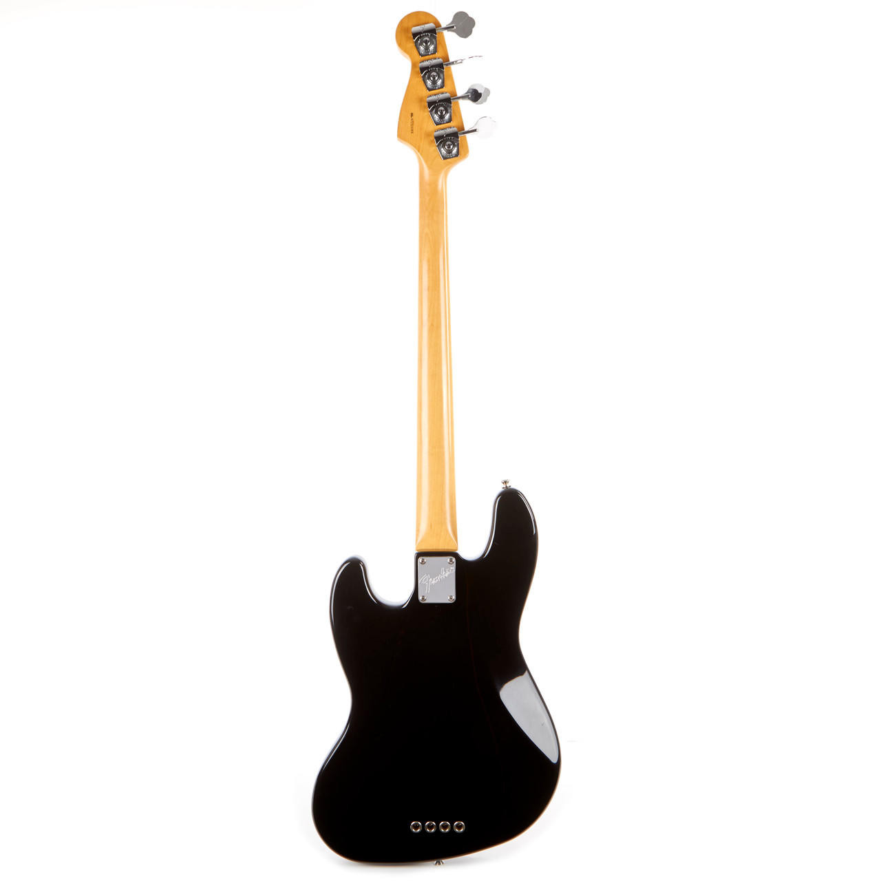Used Fender American Standard Jazz Bass Black 1997 | Cream City Music