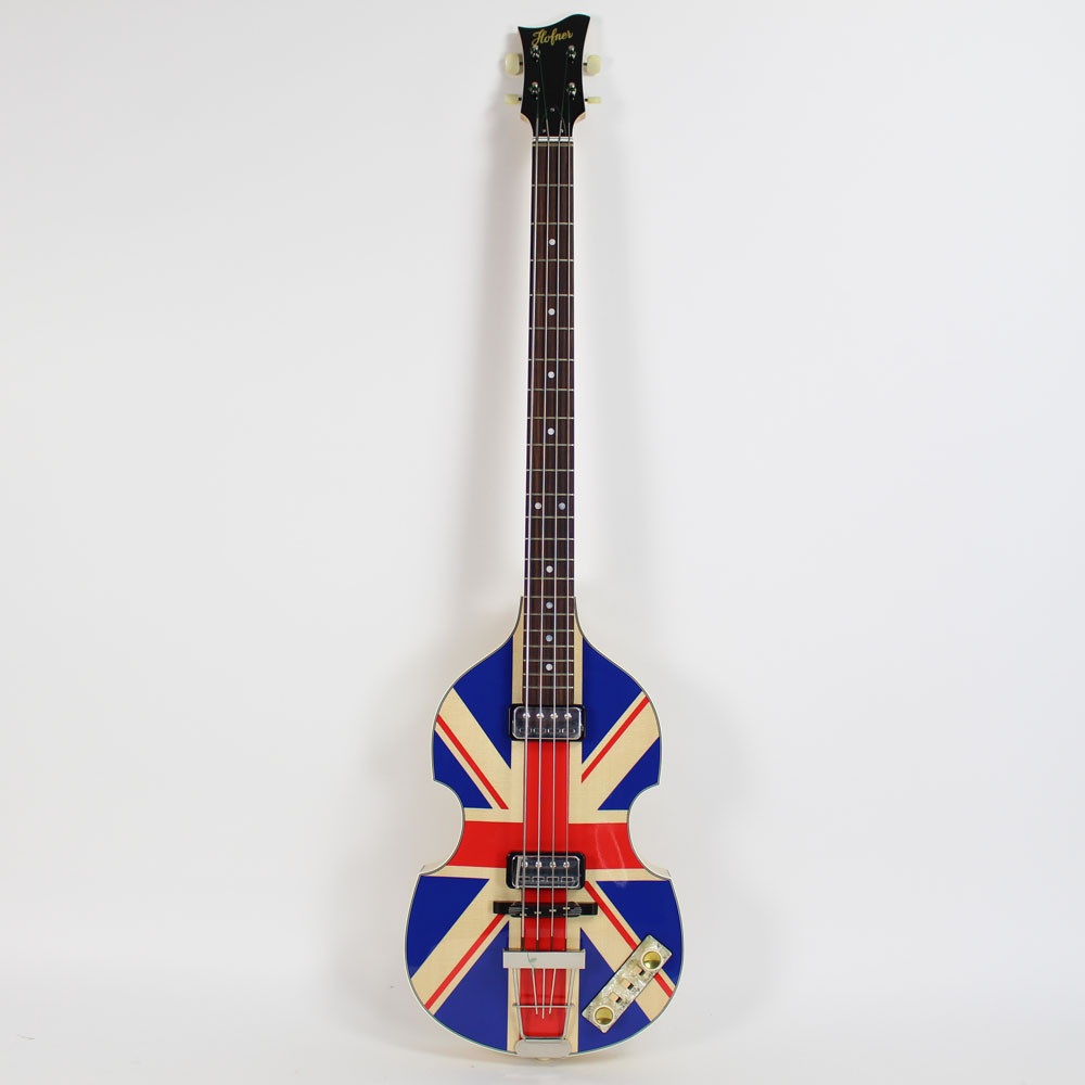 Hofner Sir Paul McCartney Limited Edition Union Jack Violin Bass
