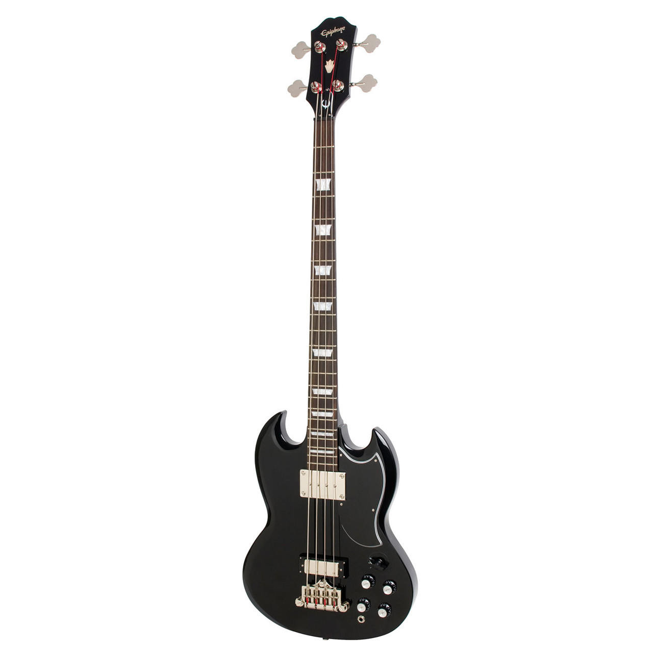 Epiphone EB-3 SG Style Bass 2 Pickup - Ebony | Cream City Music