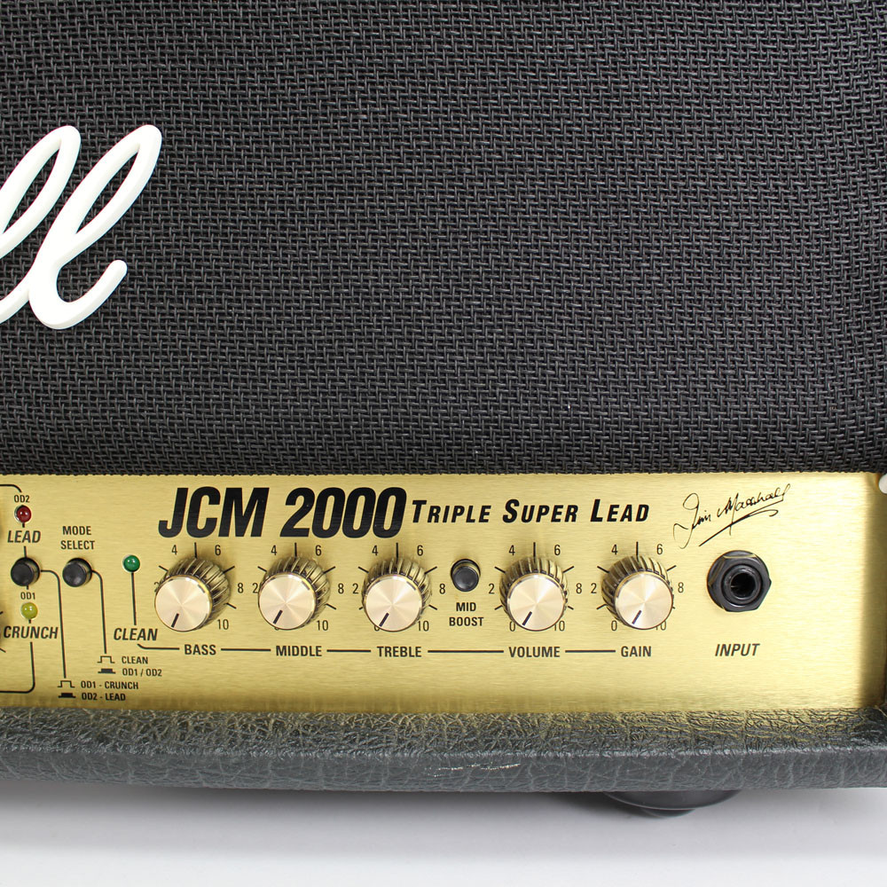 2000 Marshall JCM2000 TSL100 Triple Super Lead 100W Tube Amp Head