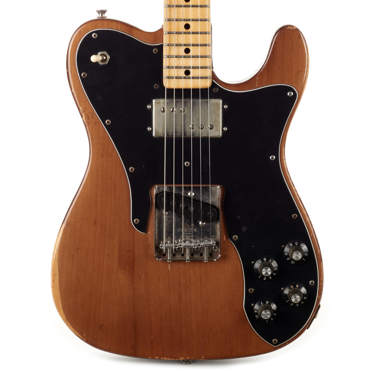 Vintage Fender Telecaster Custom Walnut Mocha 1973 | Cream City Music