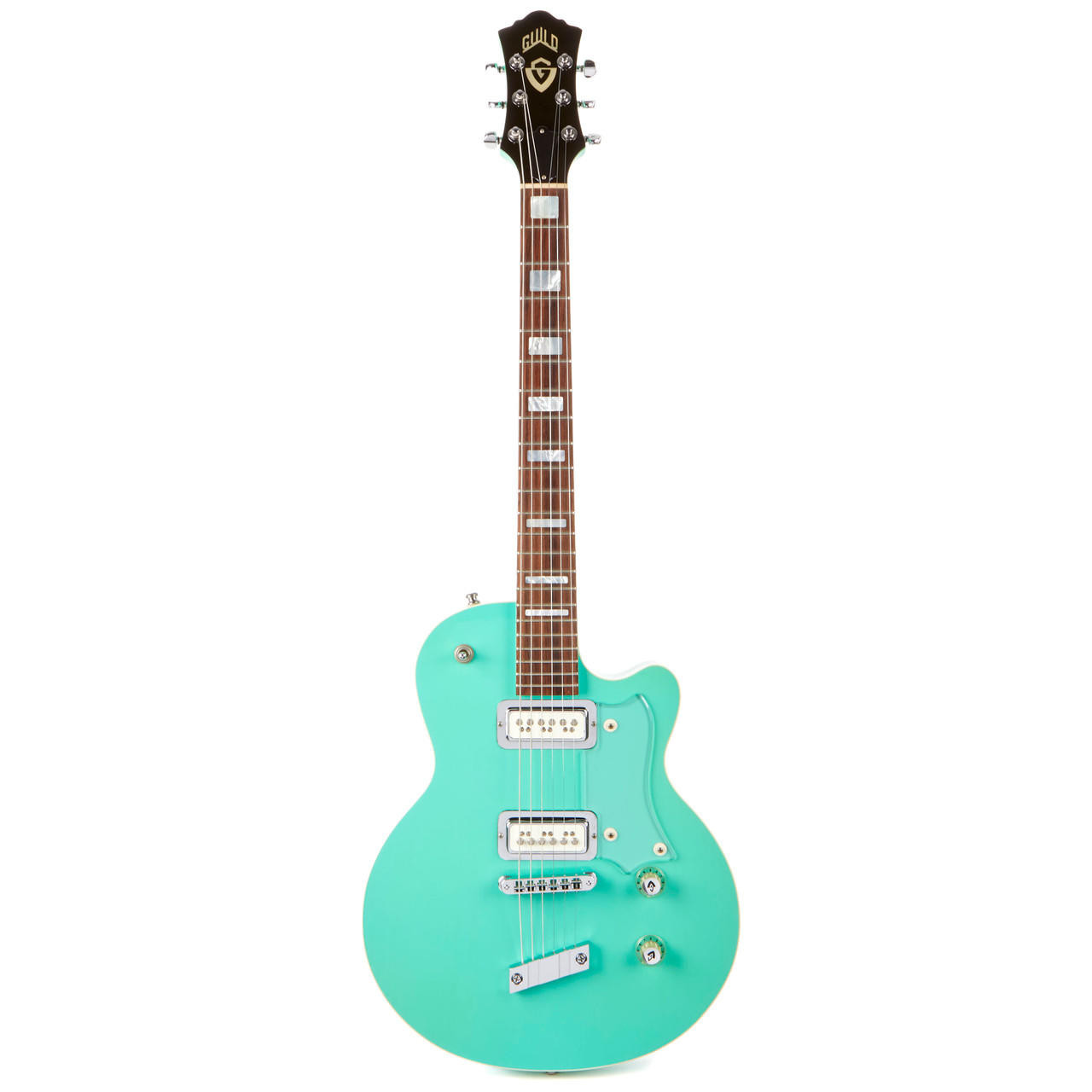 Used Guild USA Custom Shop M-70 Aqua Green 1999 | Cream City Music