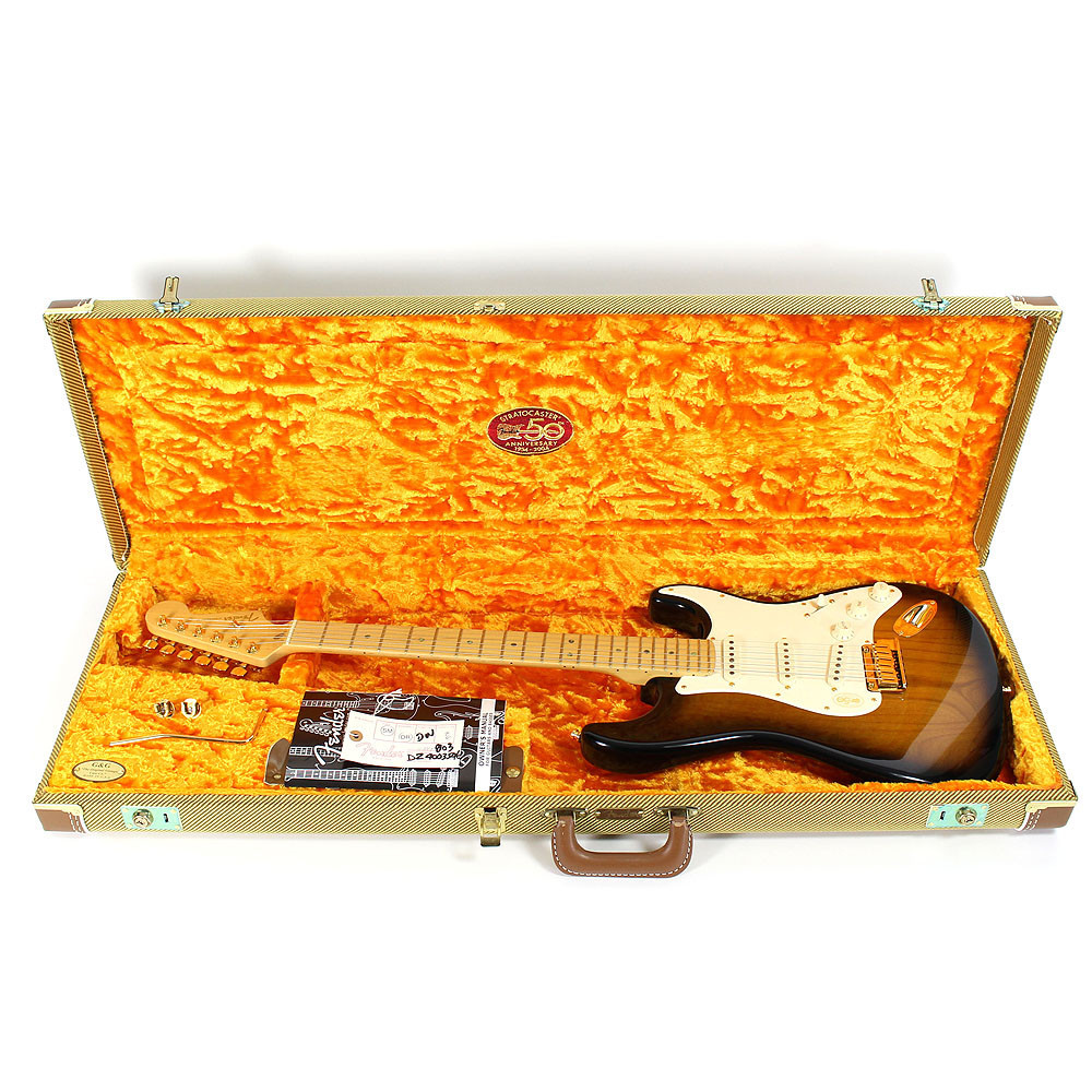 2004 Fender 50th Anniversary American Deluxe Stratocaster Two Tone