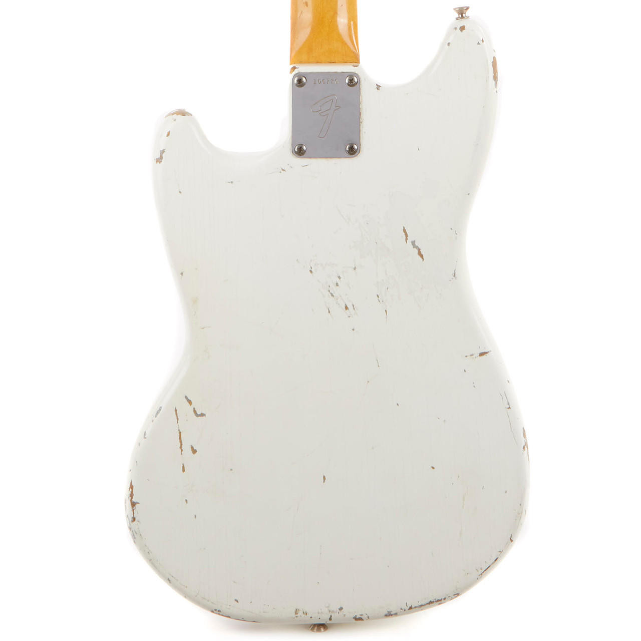 Vintage Fender Mustang White 1965 | Cream City Music