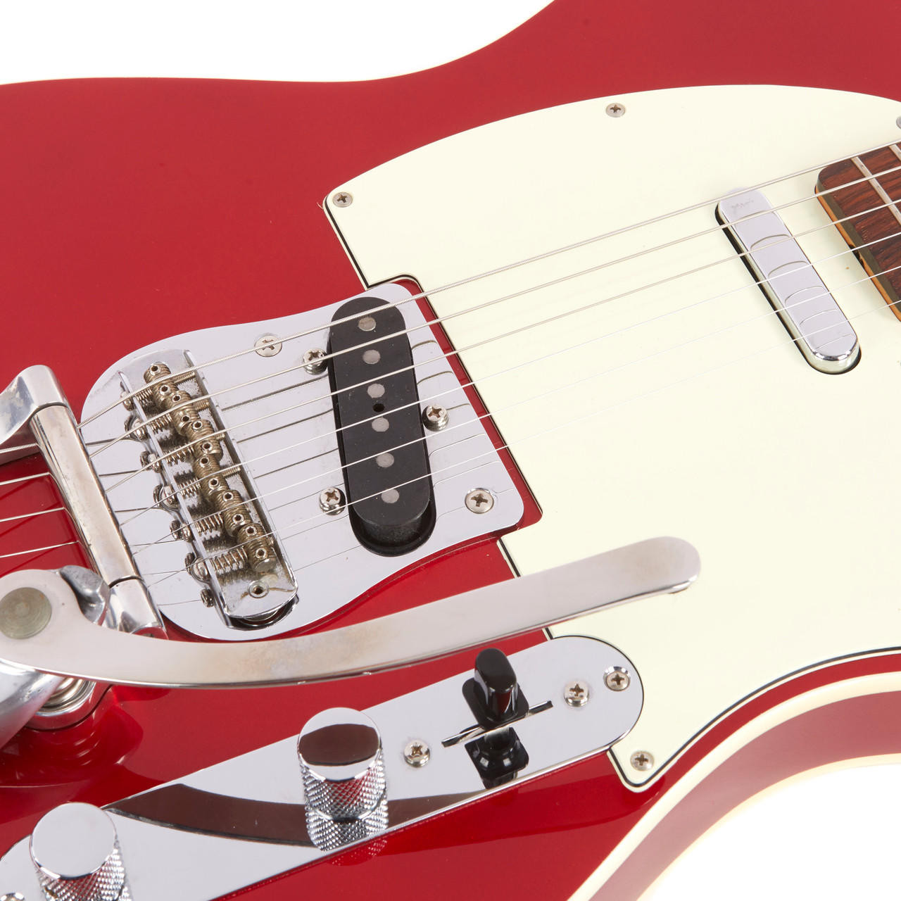 Used Fender TL-62 Telecaster Custom Bigsby MIJ Candy Apple Red