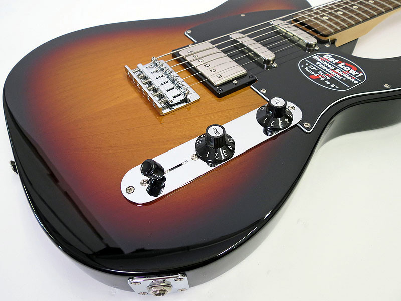 Fender Blacktop Baritone Telecaster Electric Guitar 3-Tone