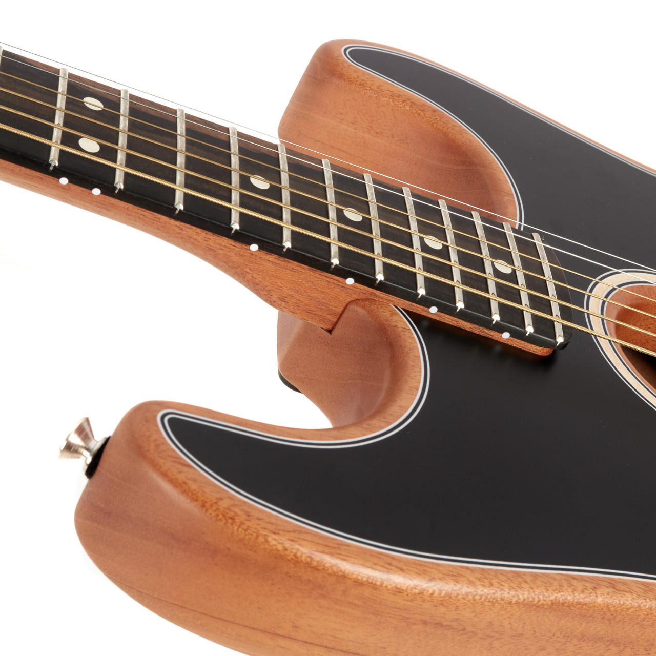 Fender American Acoustasonic Stratocaster - Black | Cream City Music