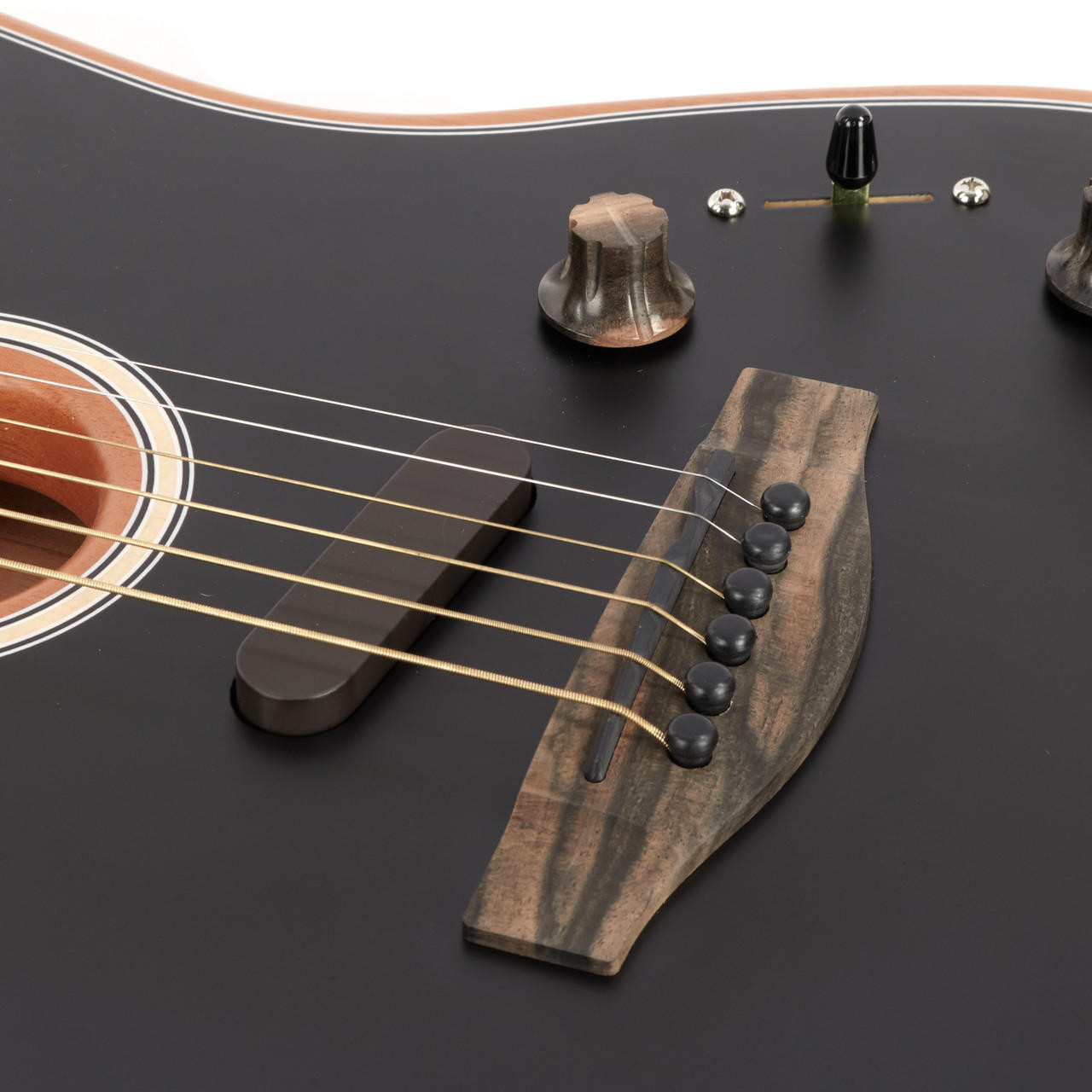 Fender American Acoustasonic Stratocaster - Black | Cream City Music