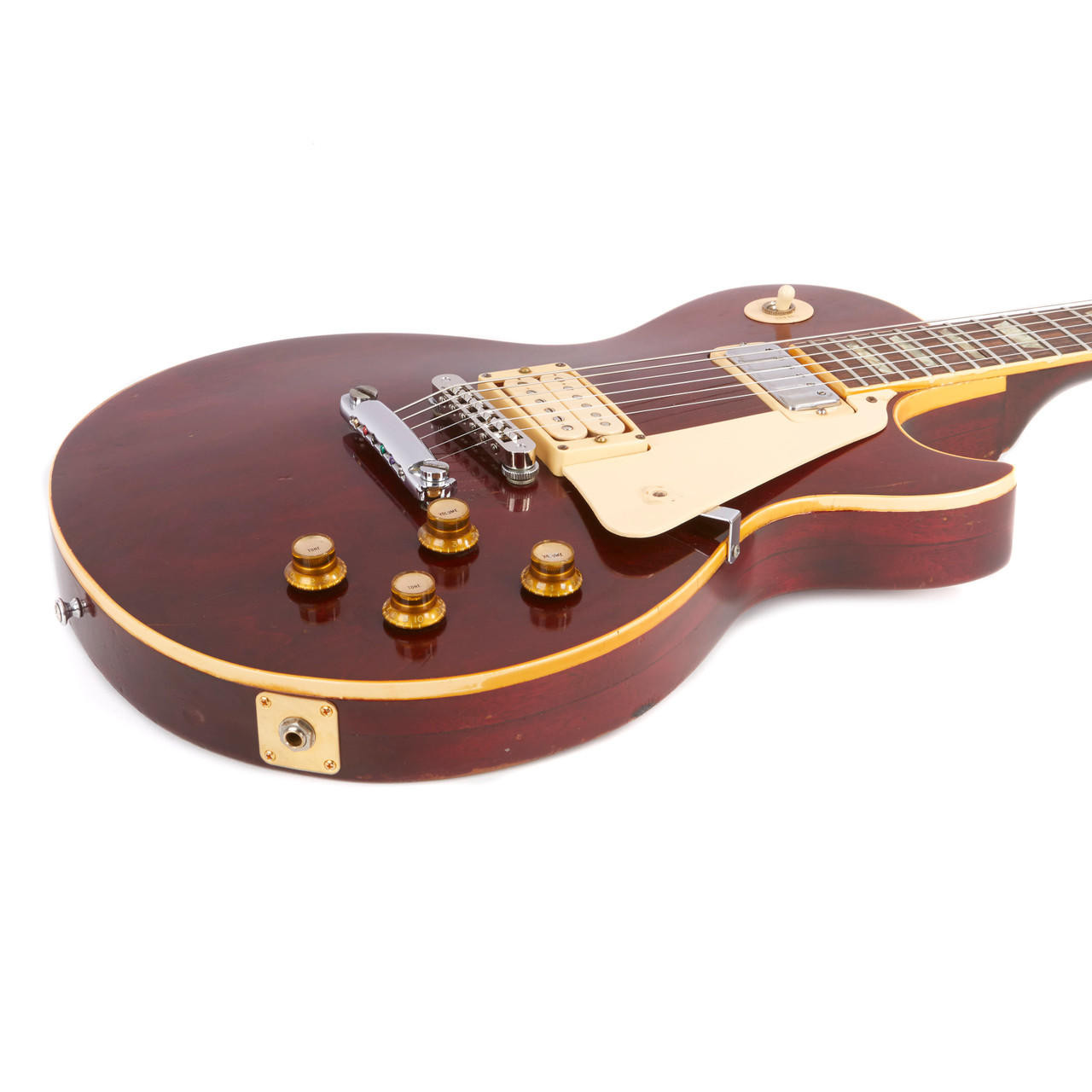 Vintage Gibson Les Paul Deluxe Wine Red 1976 | Cream City Music