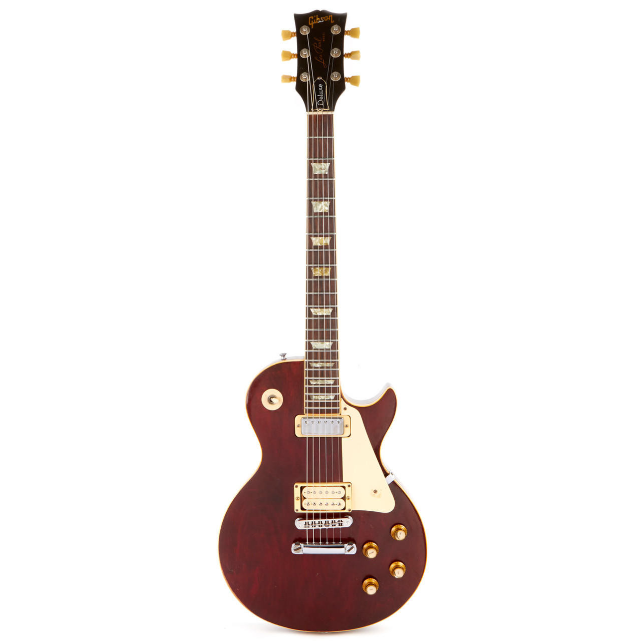 Vintage Gibson Les Paul Deluxe Wine Red 1976 | Cream City Music