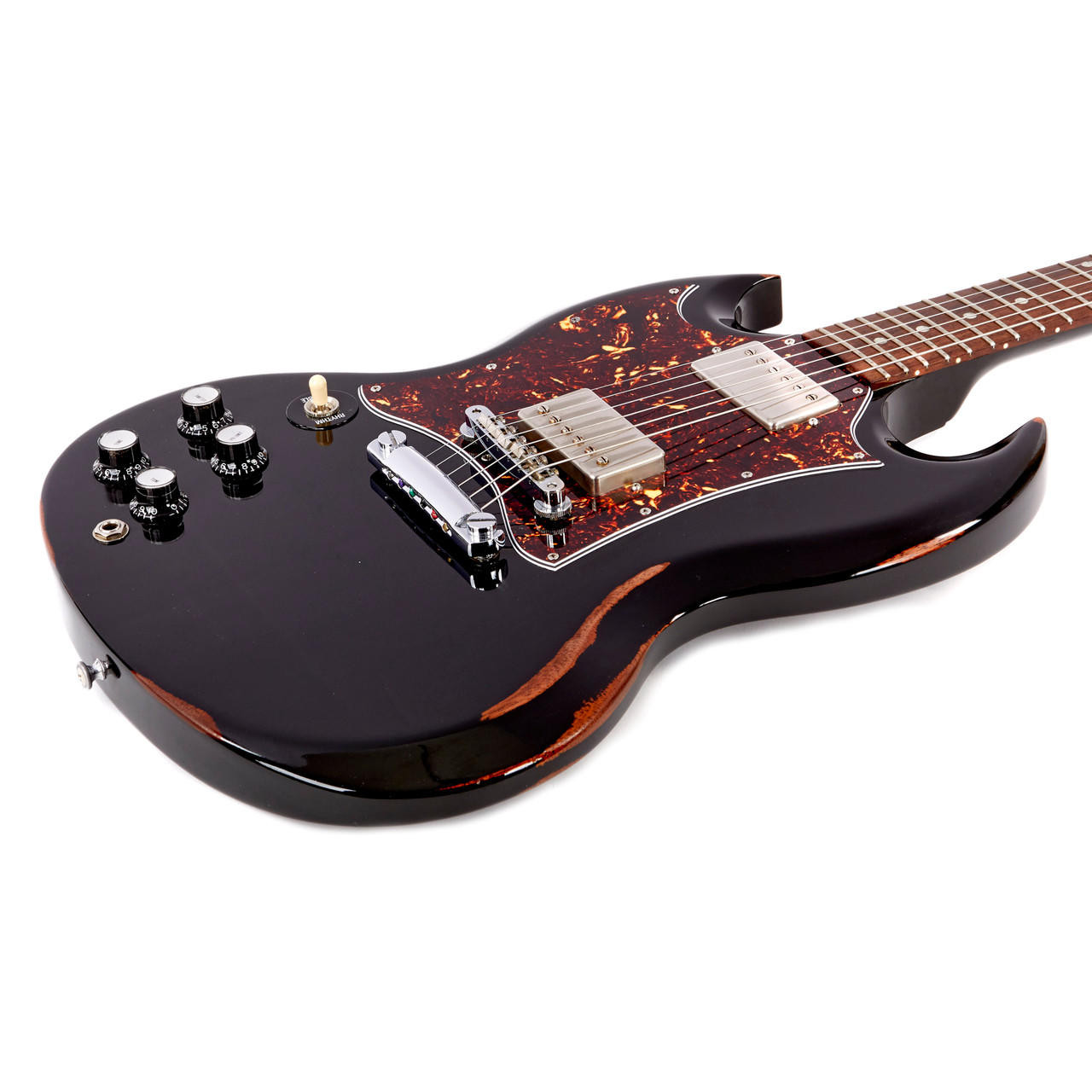 Used Gibson SG Lefty Ebony 1998 | Cream City Music