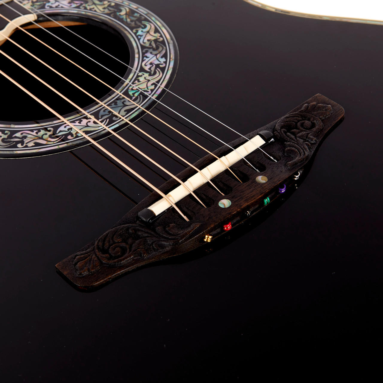 Used Ovation Model 1869 Custom Legend Black 1990 | Cream City Music