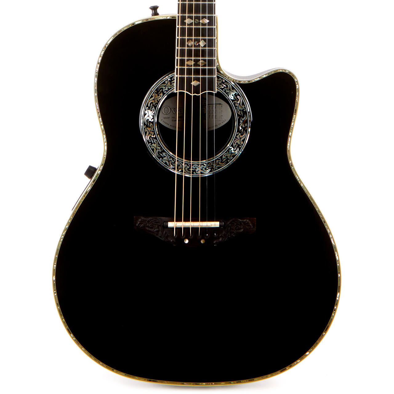 Used Ovation Model 1869 Custom Legend Black 1990 | Cream City Music