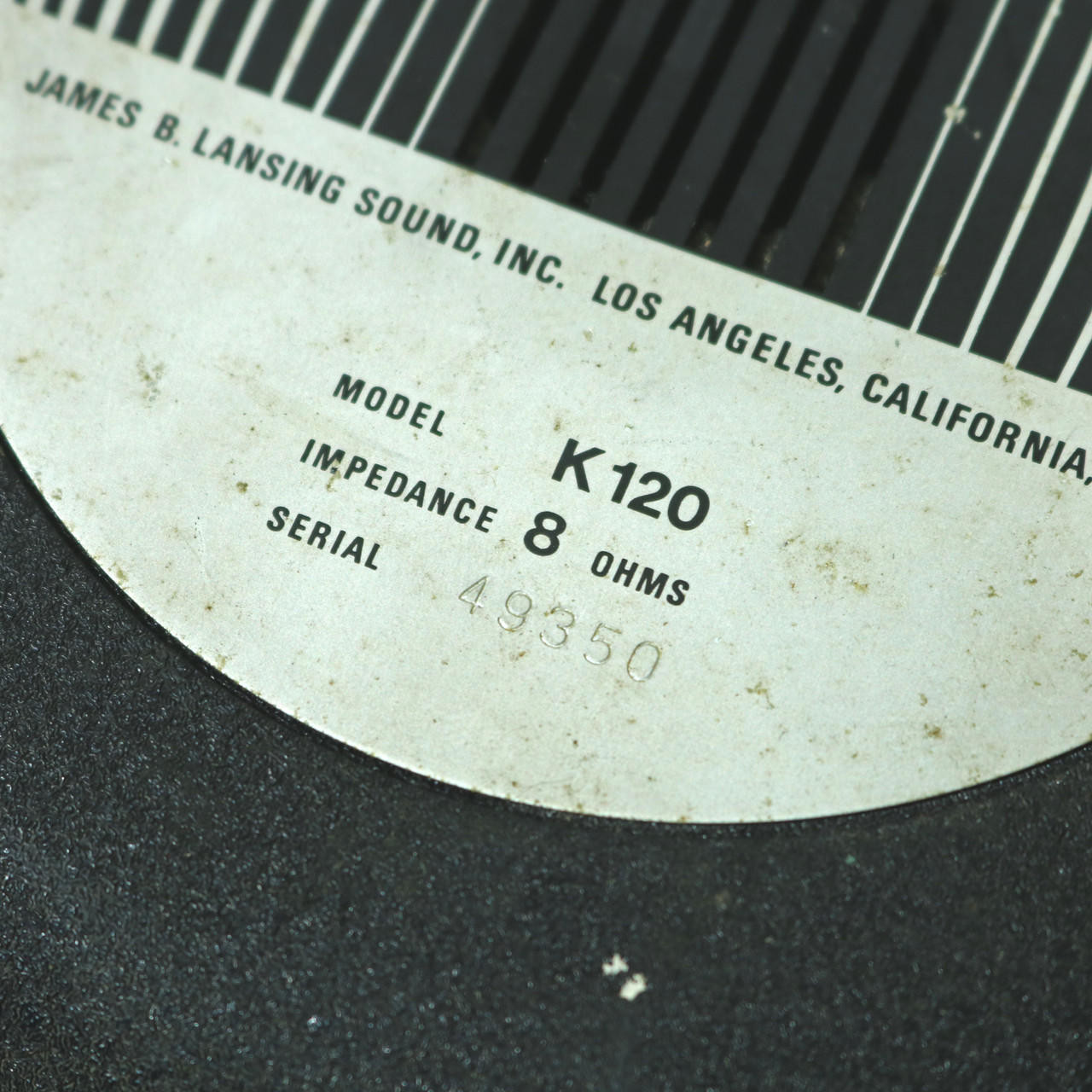 Vintage JBL K120-8 100W 12