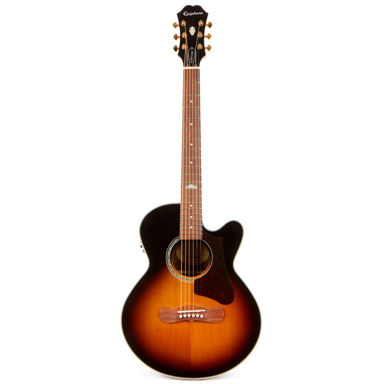 Epiphone EJ-200SCE Coupe Acoustic Electric - Vintage Sunburst