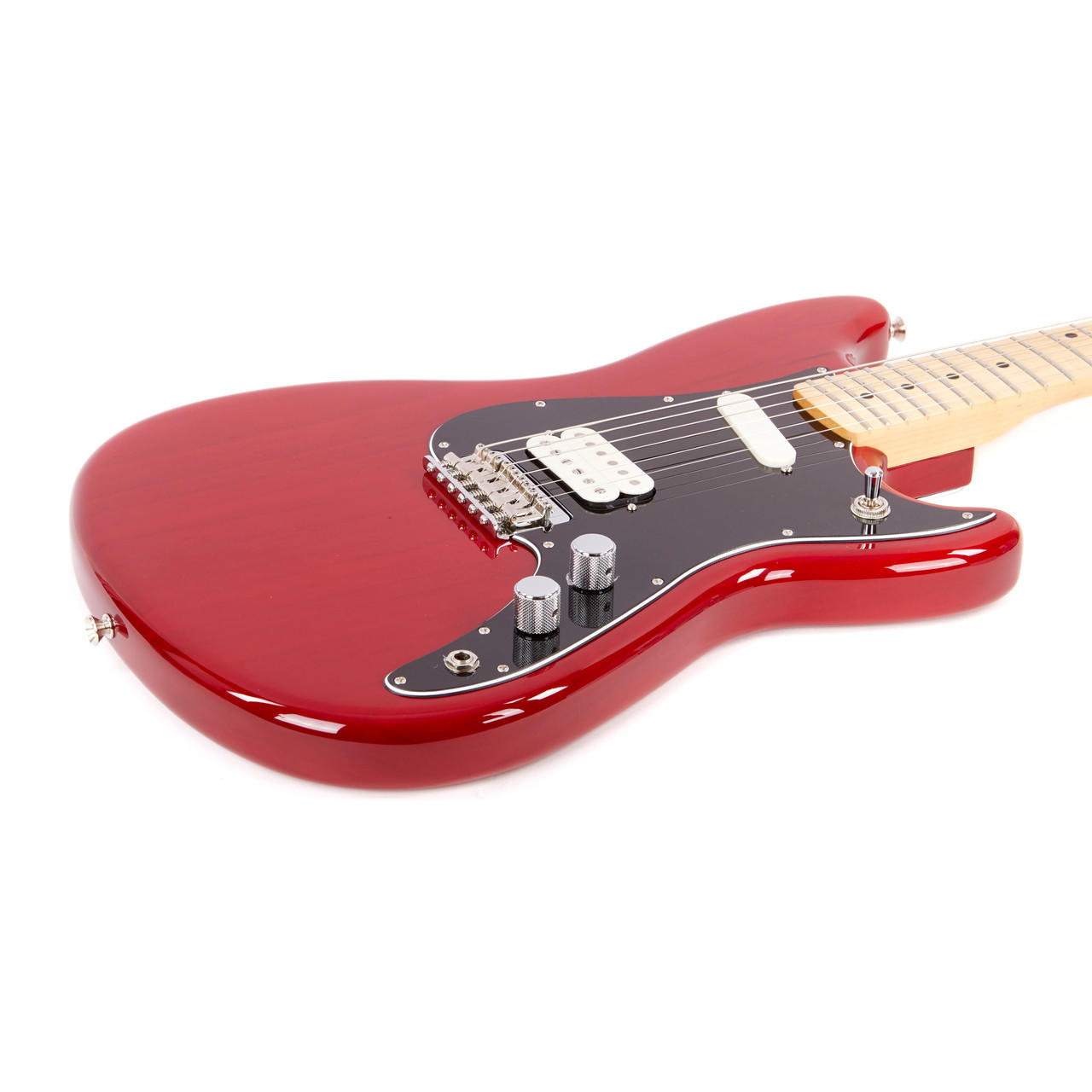 Fender Player Duo Sonic HS Maple - Crimson Red Transparent | Cream