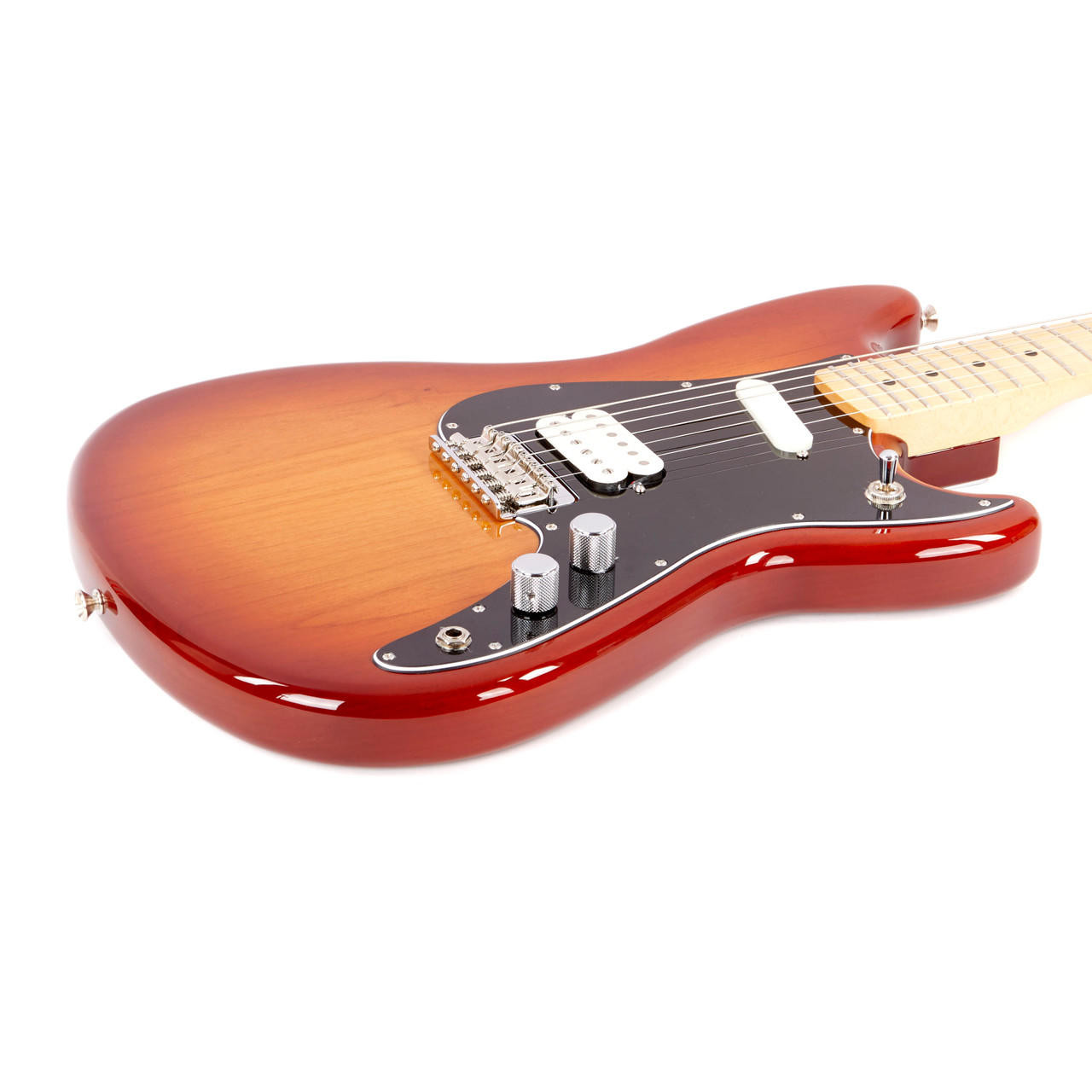 Fender Player Series Duo Sonic HS Maple - Sienna Sunburst | Cream
