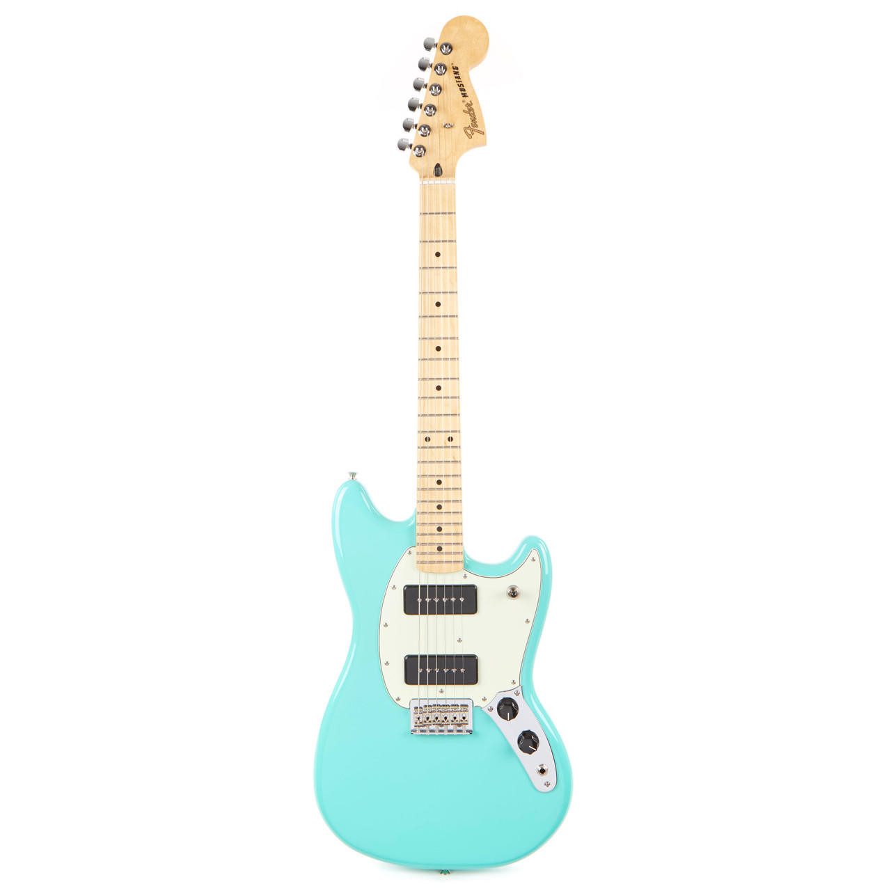 Fender Player Series Mustang 90 Maple - Seafoam Green | Cream City