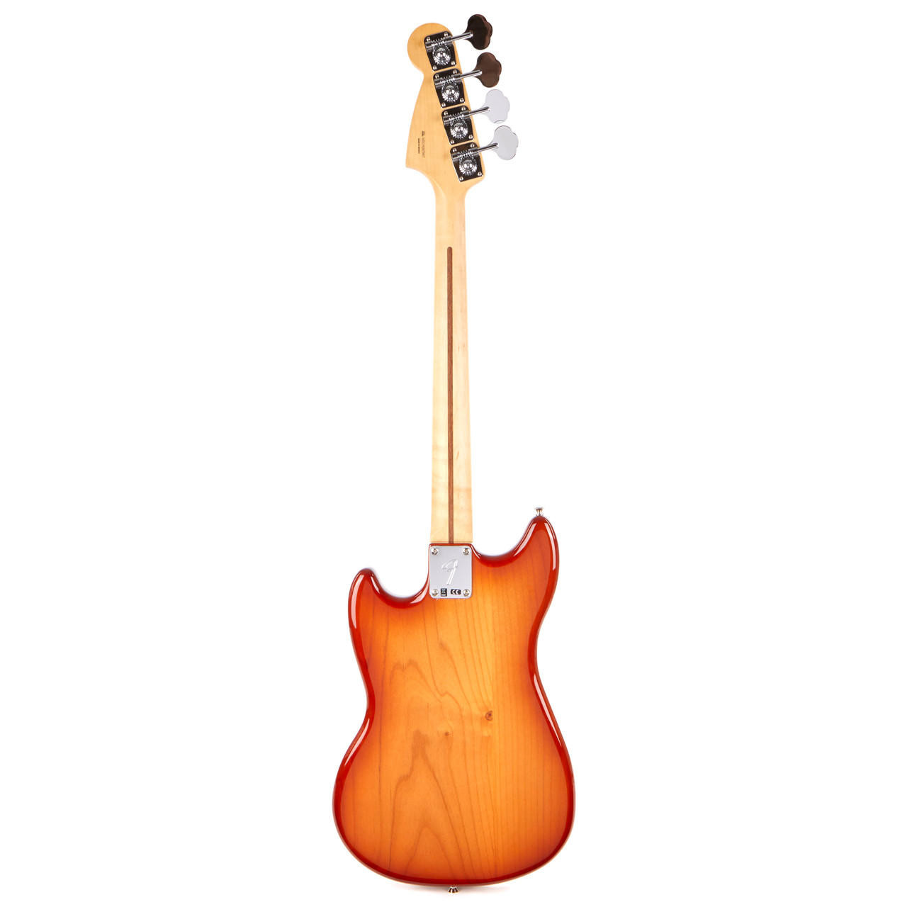 Fender Player Mustang Bass PJ Maple - Sienna Sunburst | Cream City